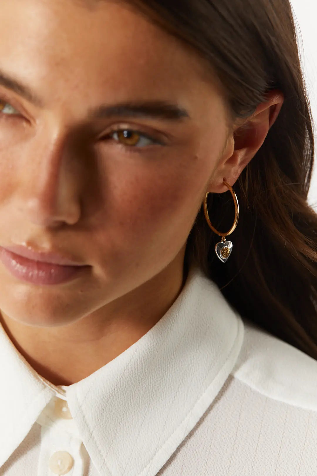 Boucles d'oreilles anneaux or | Becky JOELLE Collection