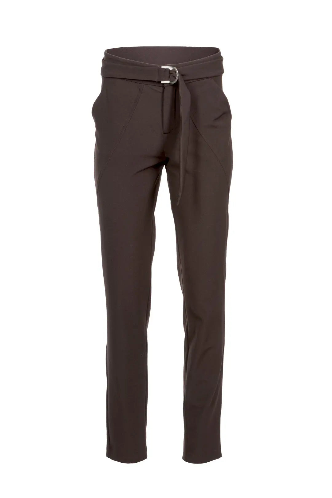 Pantalon marron | Florane JOELLE Collection