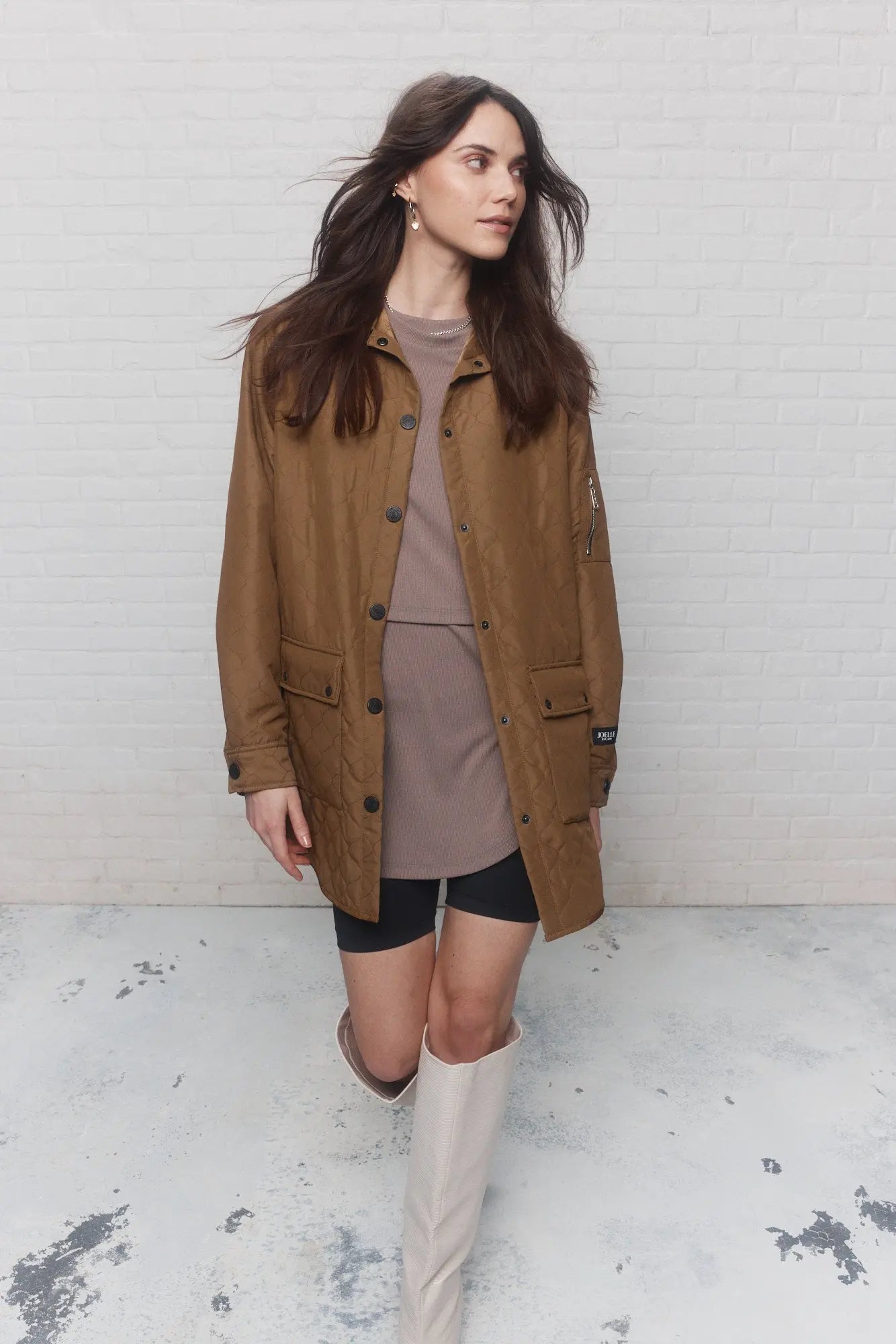 Gogi | Chandail gris JOELLE Collection