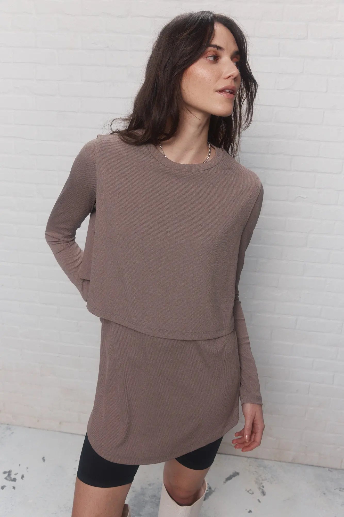 Gogi | Chandail gris JOELLE Collection