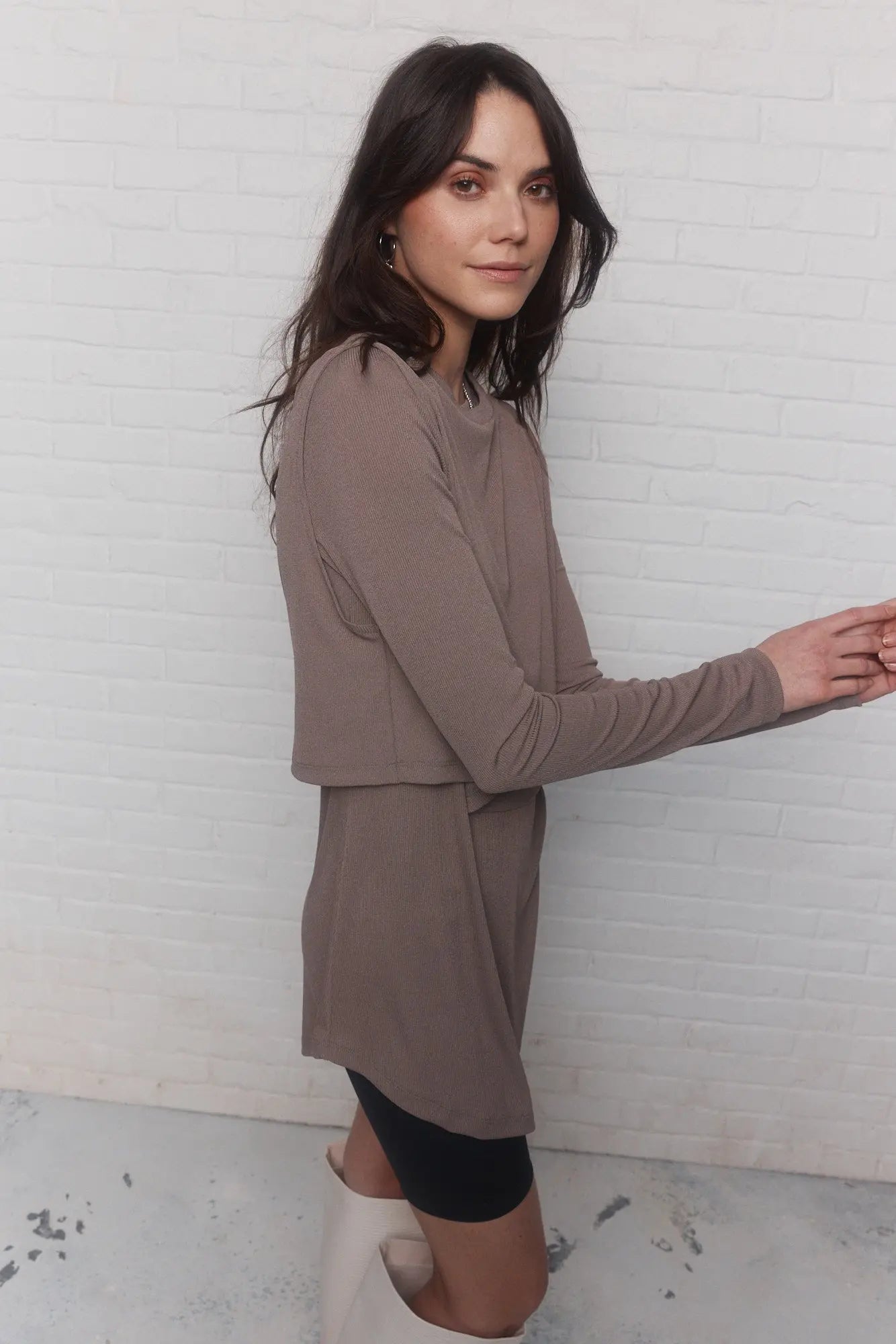 Gogi | Chandail gris JOELLE Collection