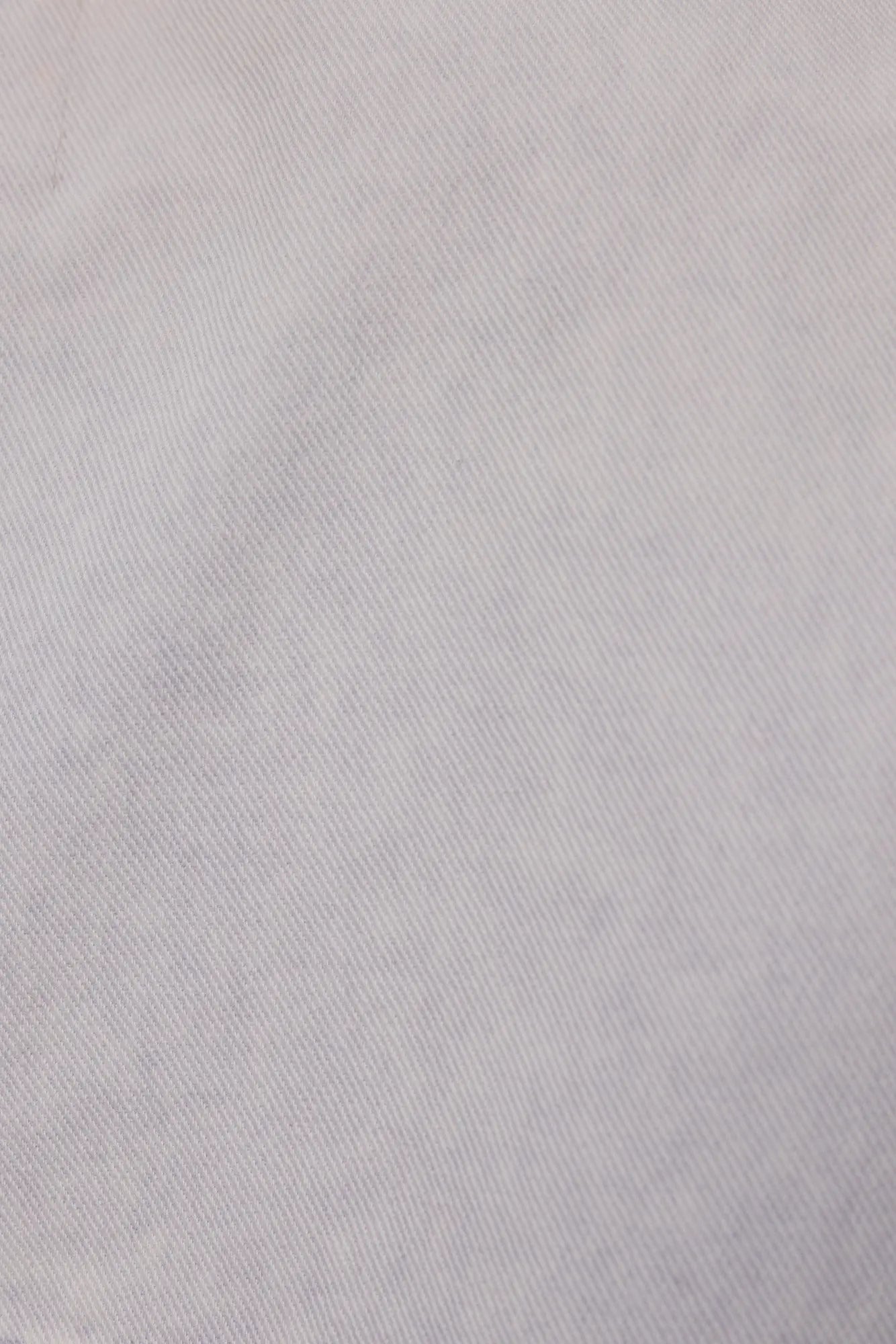 Veste courte en jeans lilas sans manches | Kezia