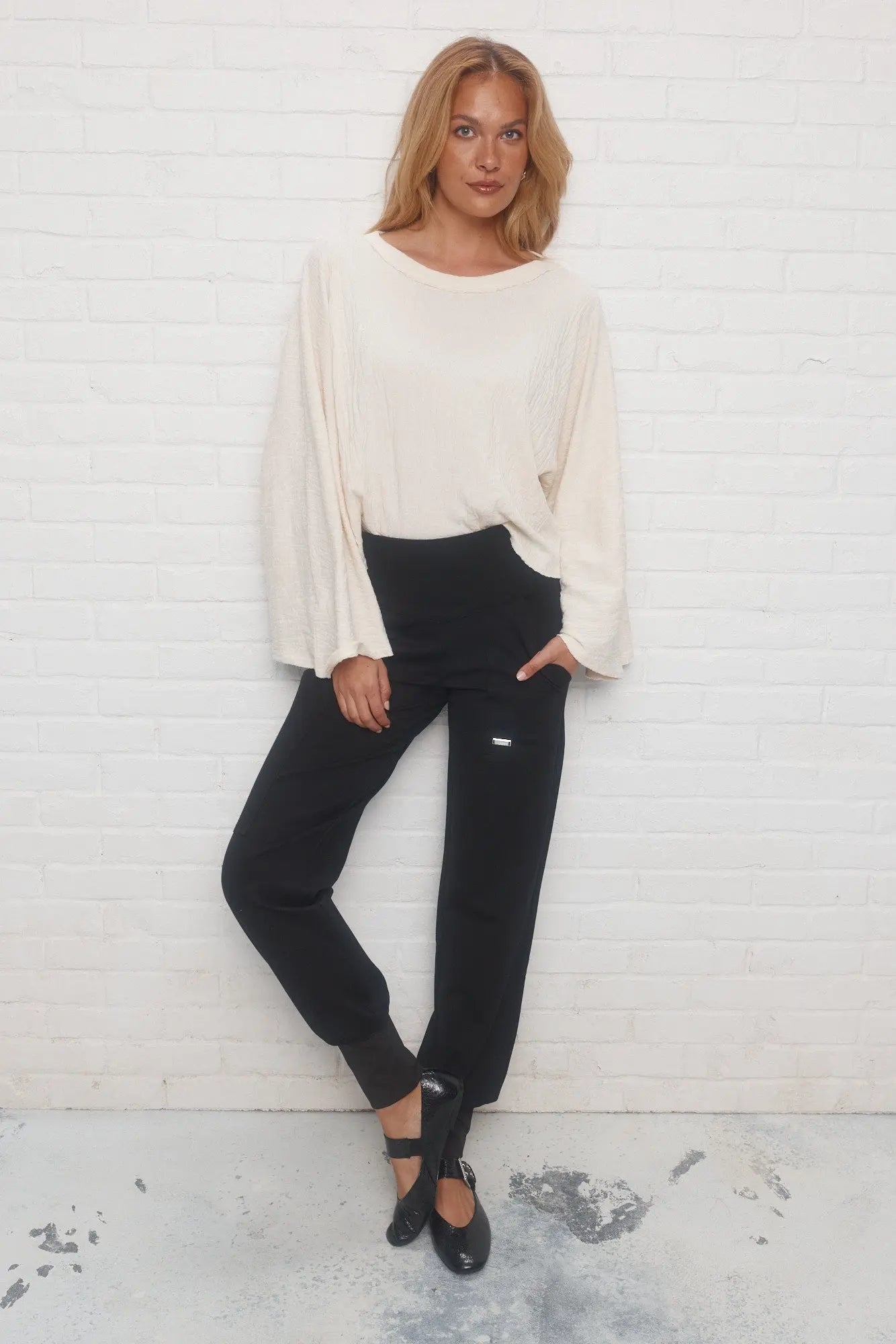 MJD | Pantalon noir JOELLE Collection