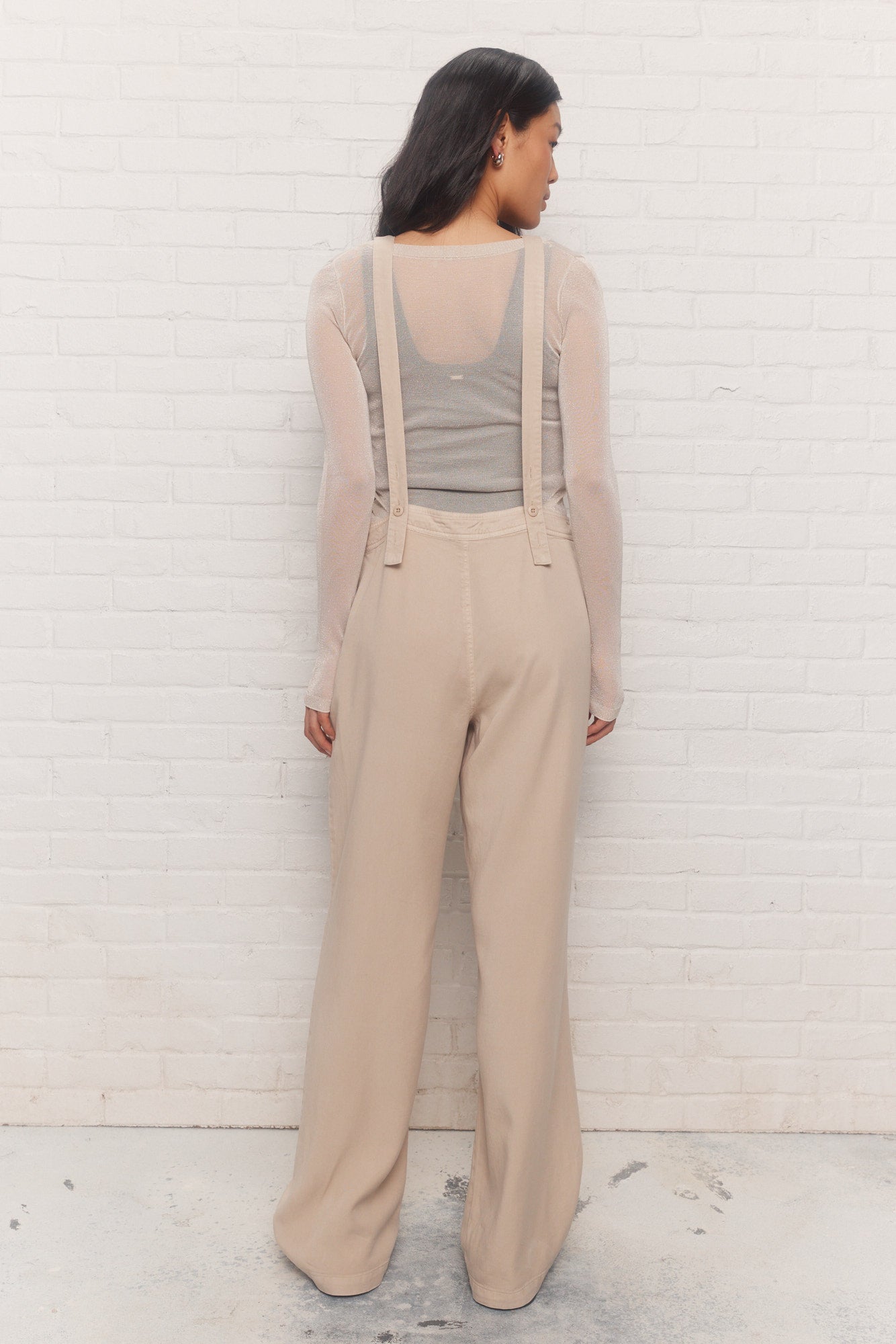 Alexis | Salopette beige