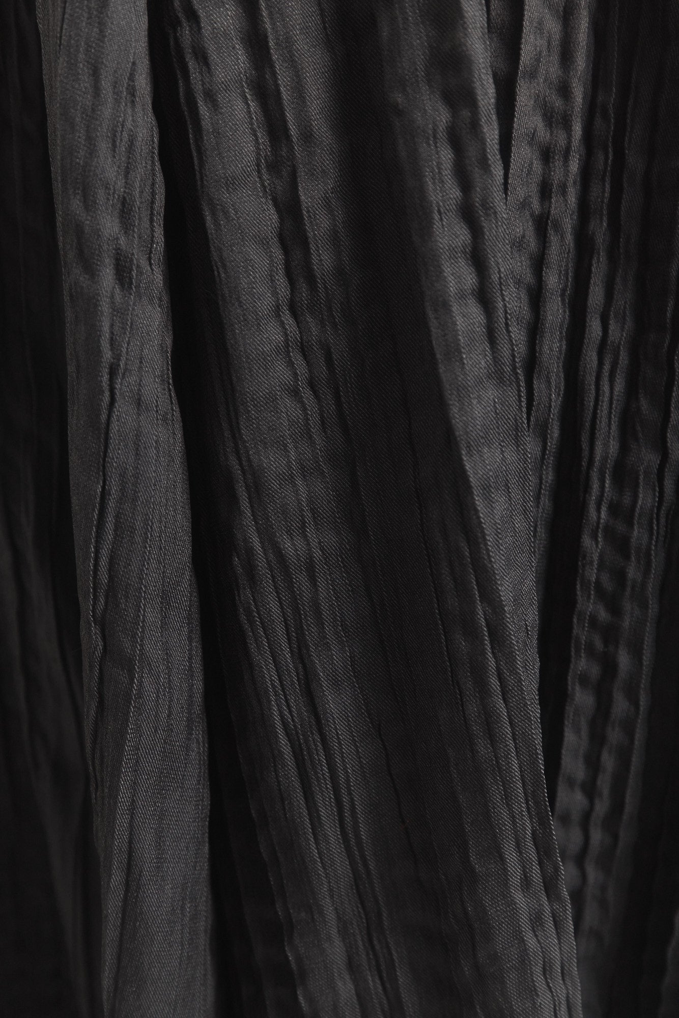 Nika | Long grey pleated skirt