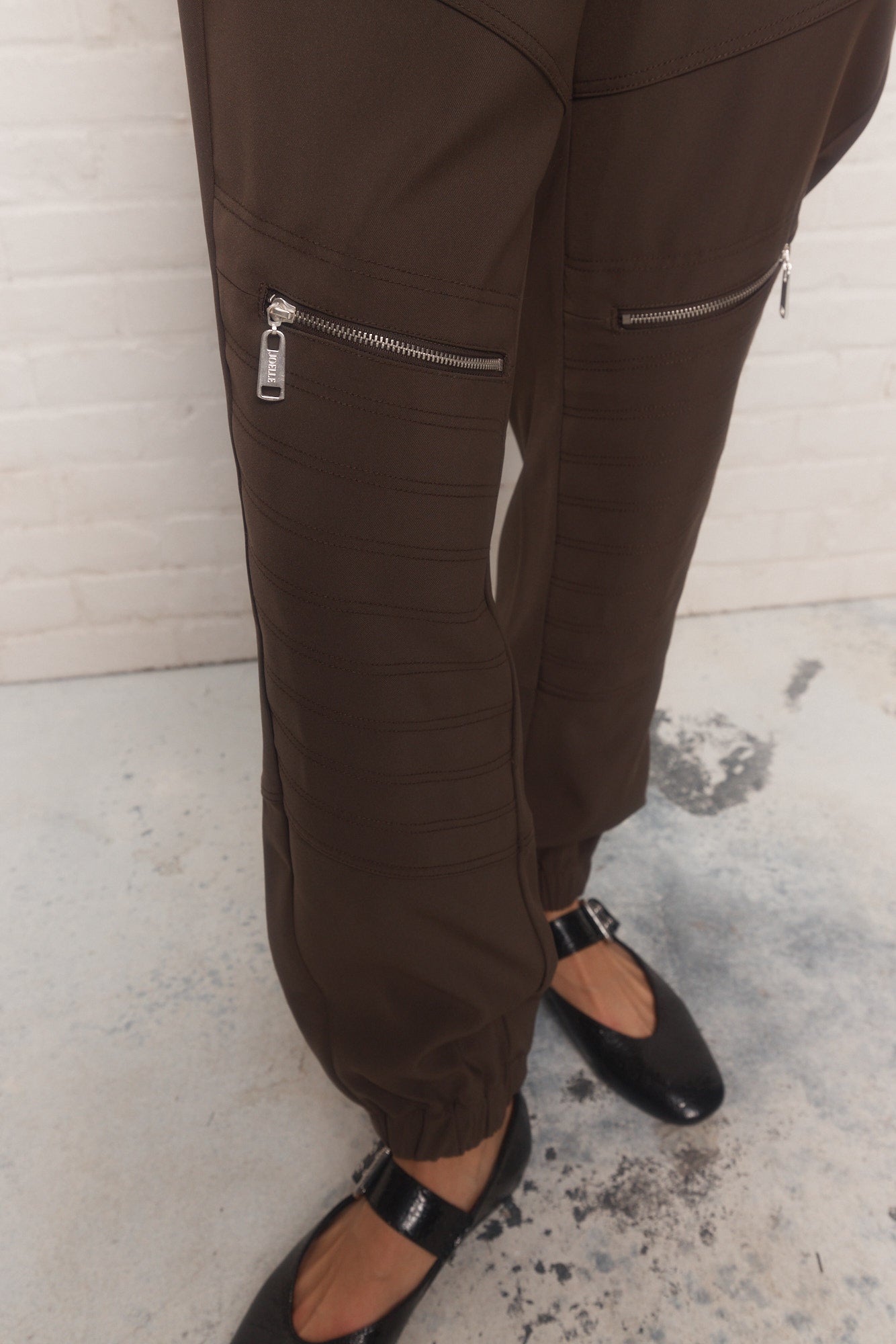 Stitcha | Green ankle-length pants