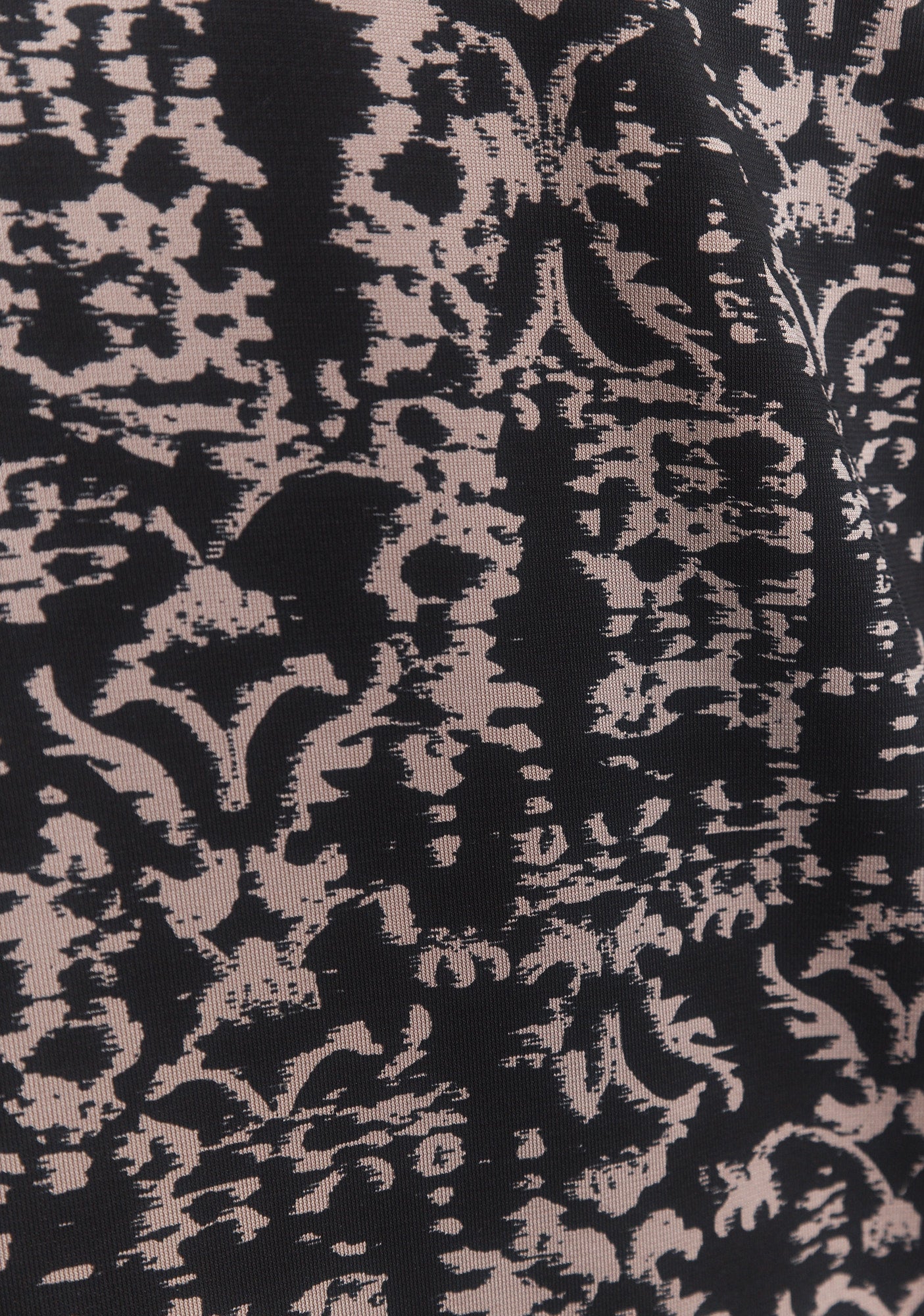Cody | Robe midi noire et beige
