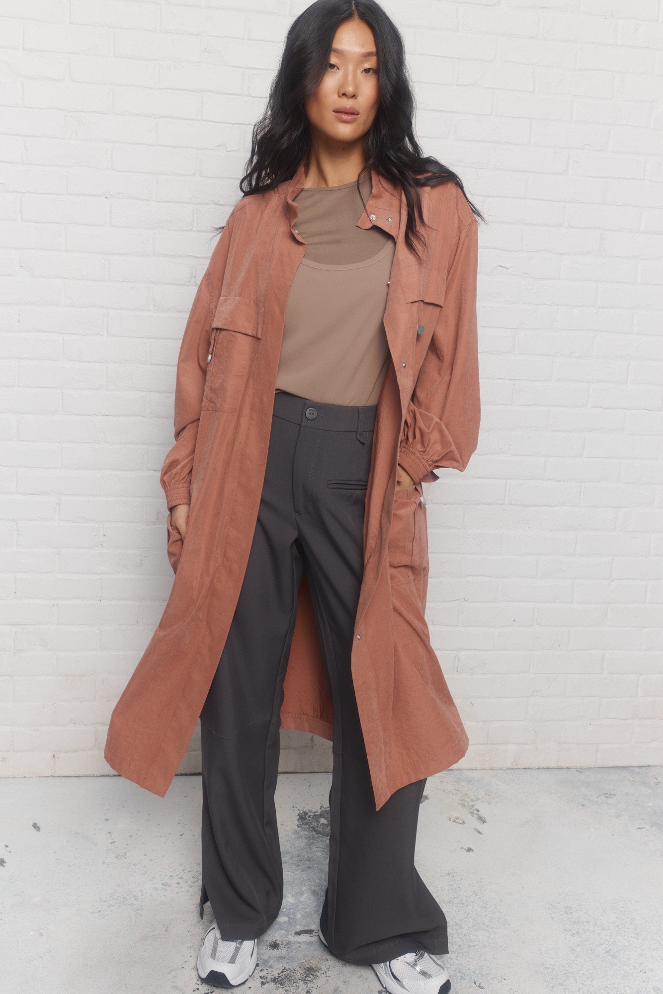 Azure | Taupe 2-in-1 Camisole