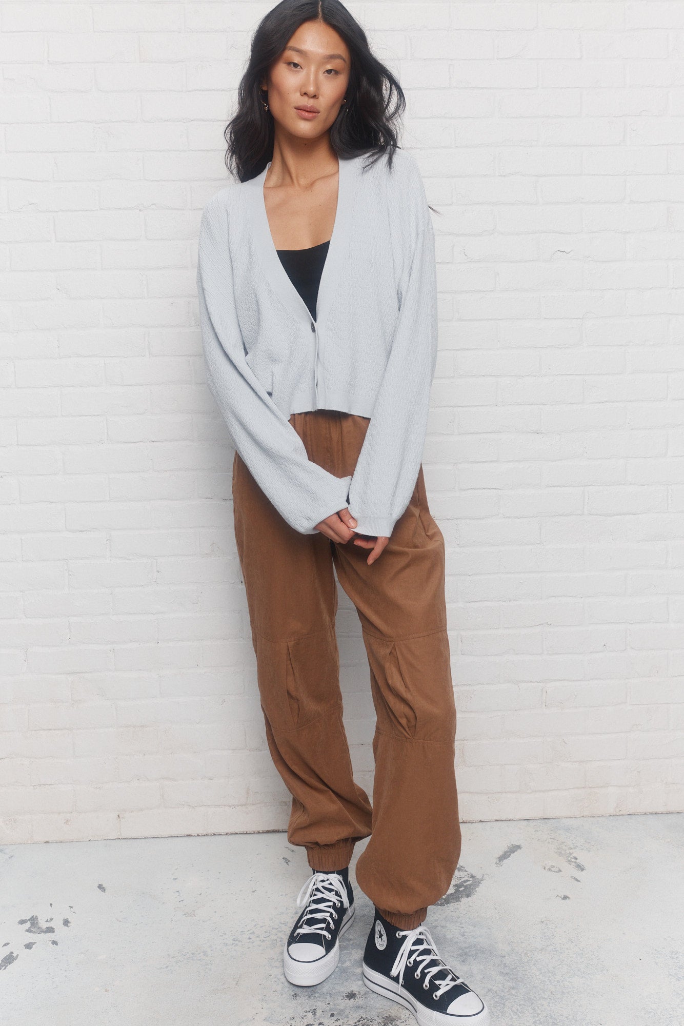 Weekai | Brown ankle-length pants