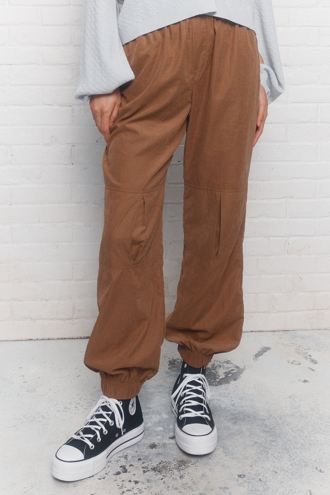 Weekai | Brown ankle-length pants