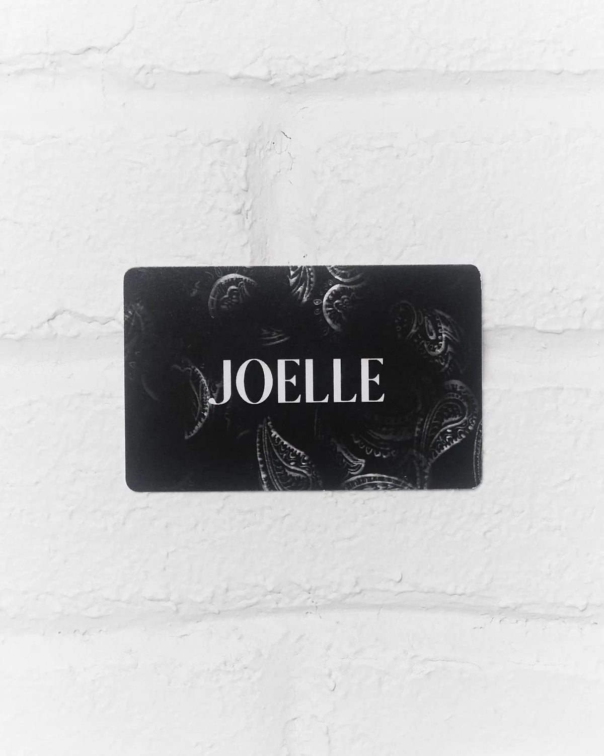 Cartes-cadeaux virtuelles JOELLE Collection