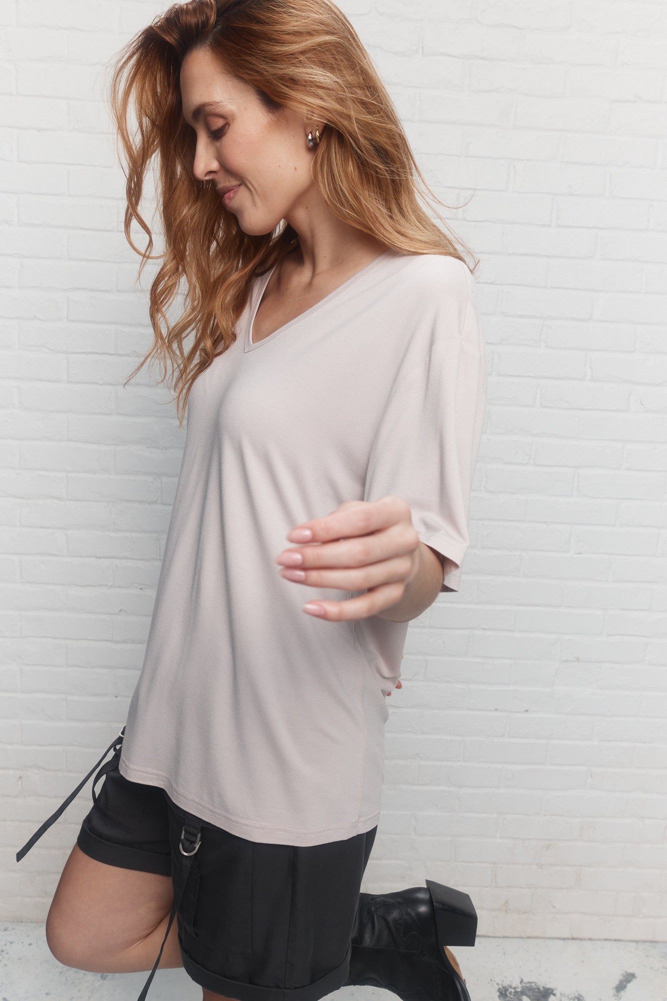 Noemie | T-shirt gris