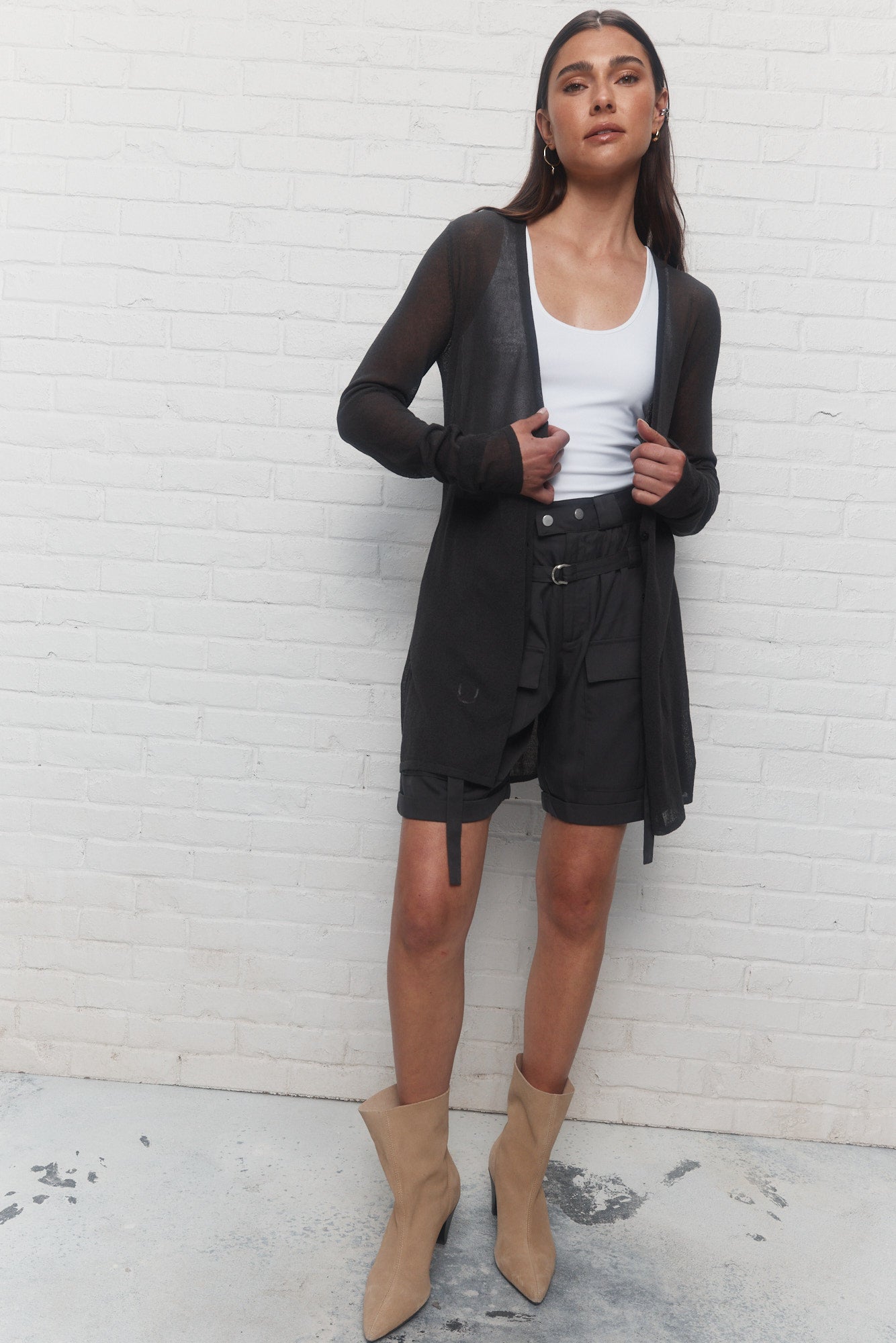 Siren | Veste gris foncé