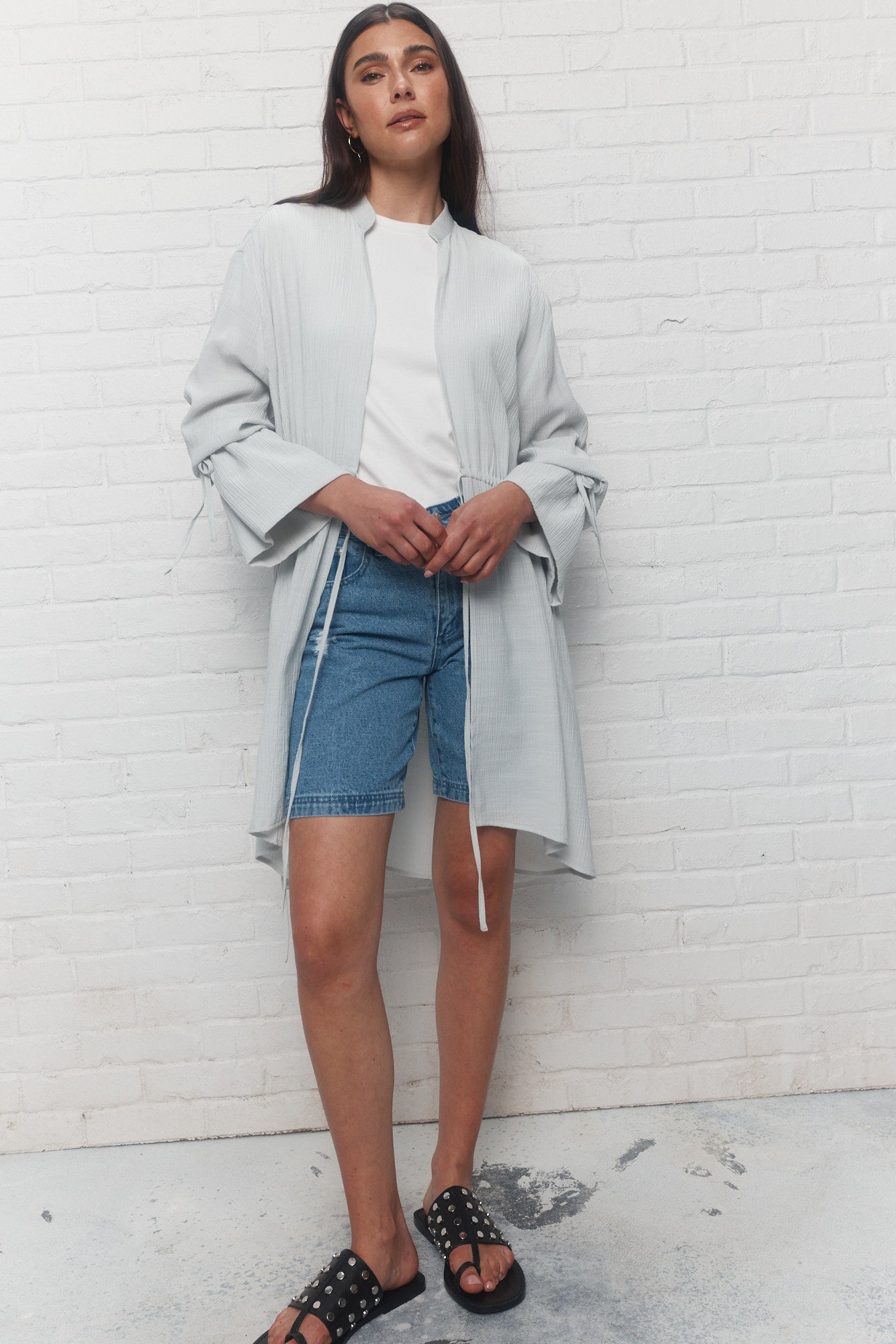 Stella | Veste vert pâle