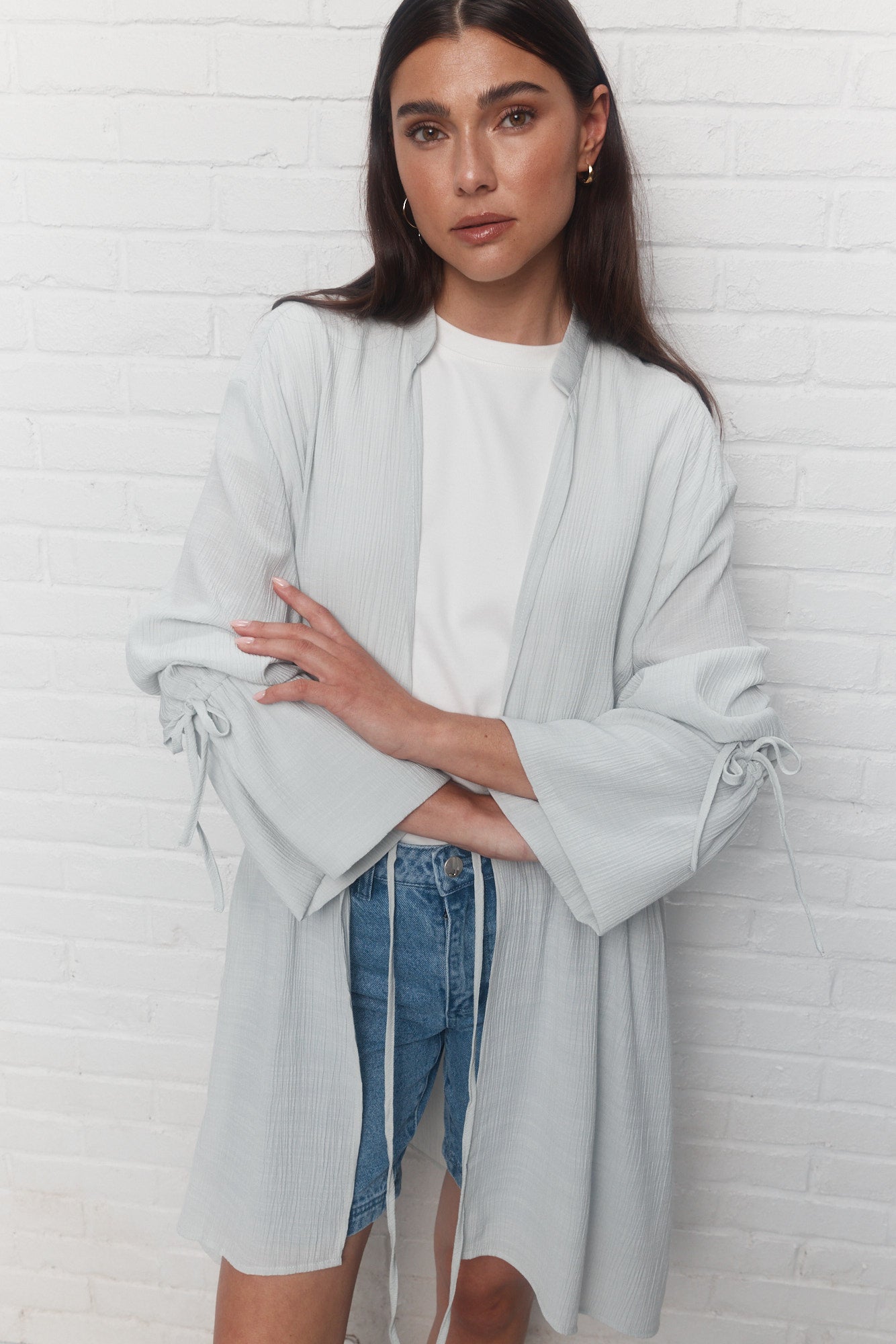 Stella | Veste vert pâle