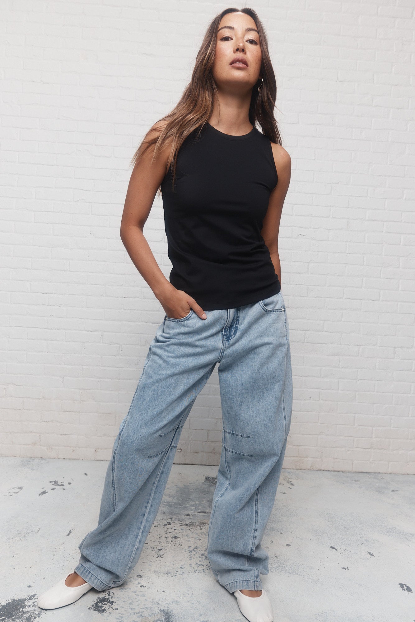 Louisa | Black tank top