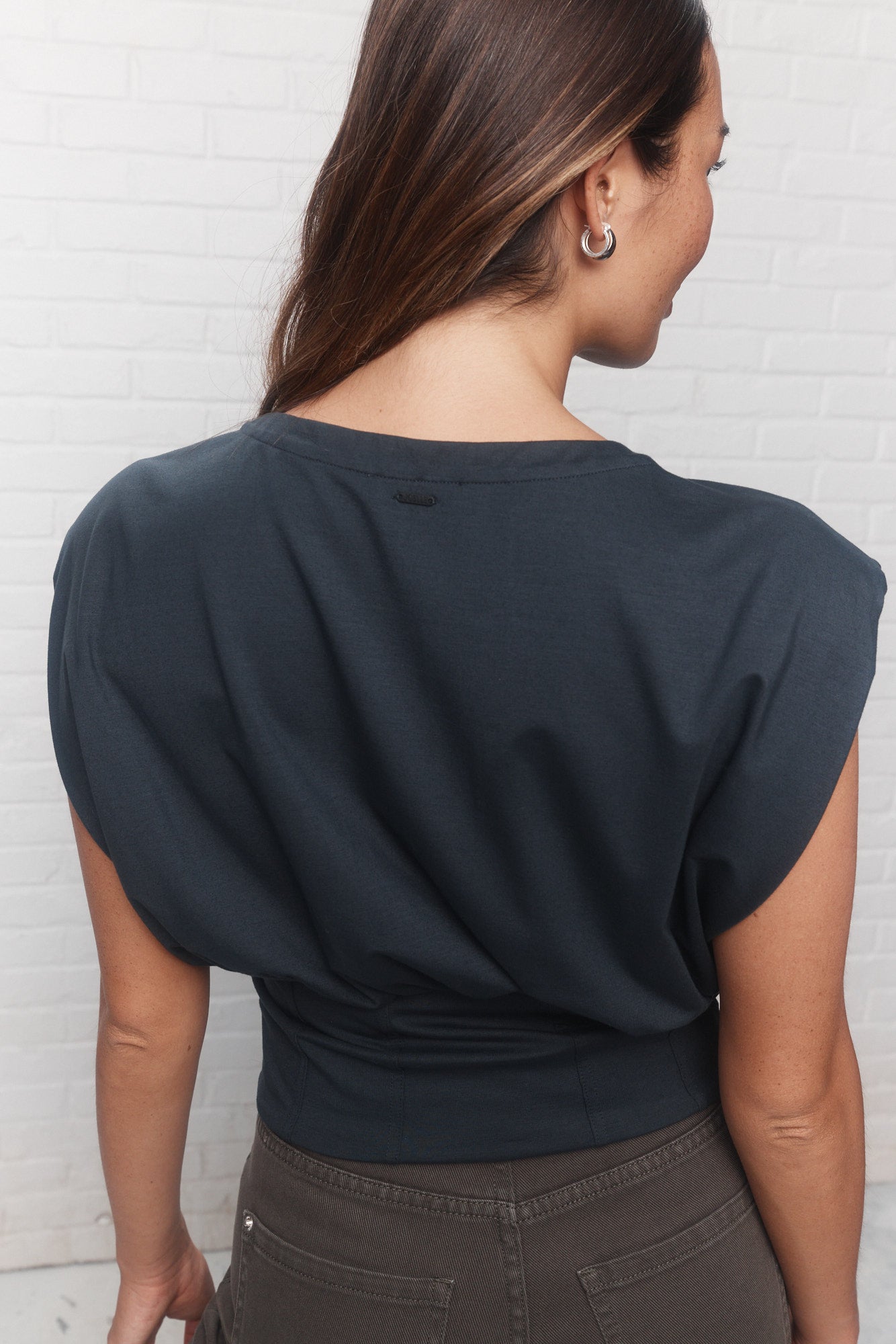 Acclaim | Black bustier sweater