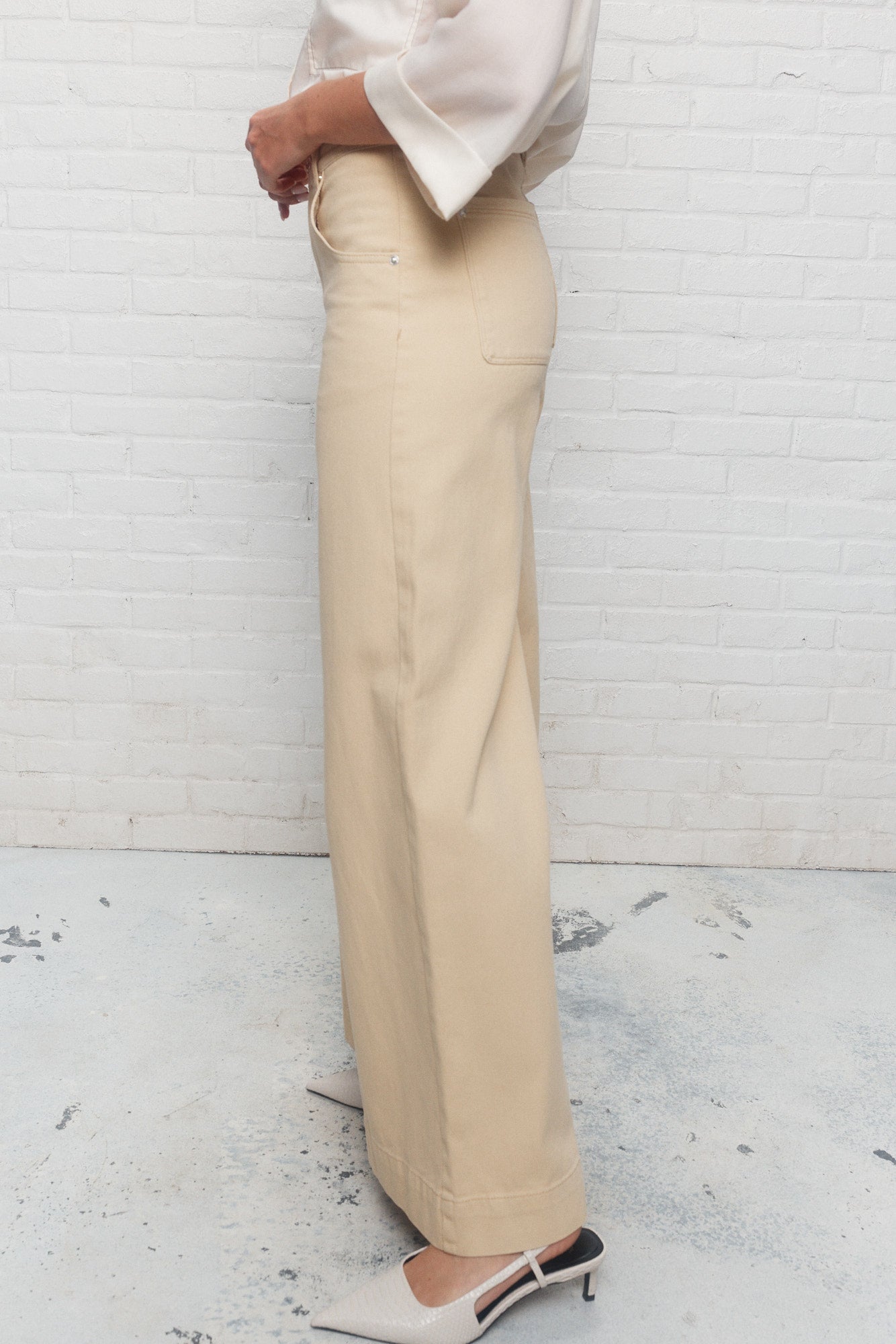 Nixon | The yellow flared jeans