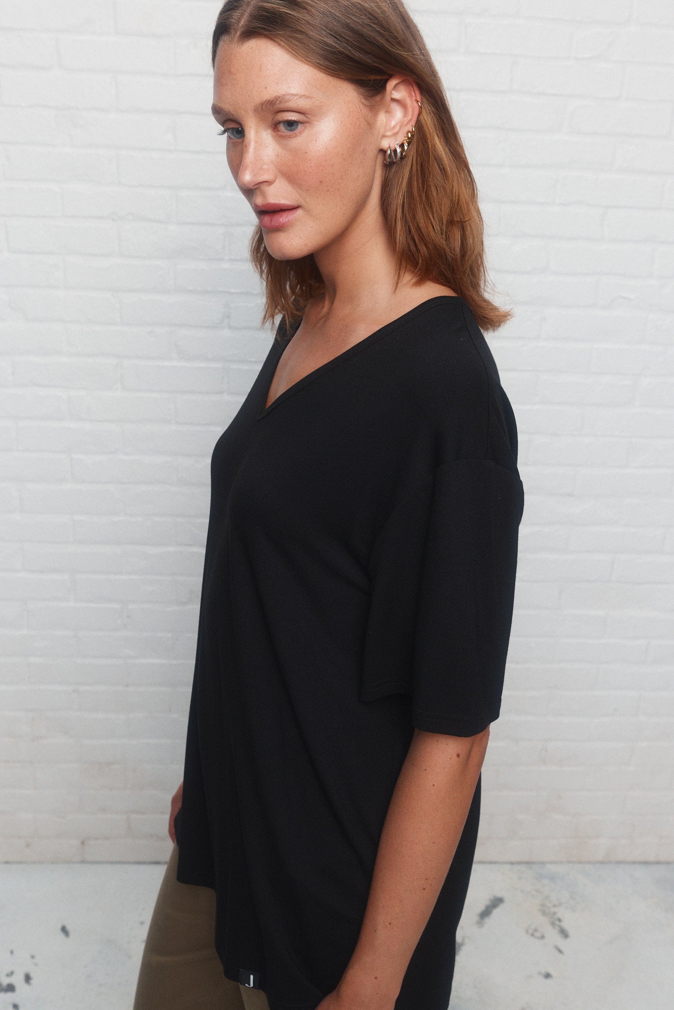 Noemie | T-shirt noir