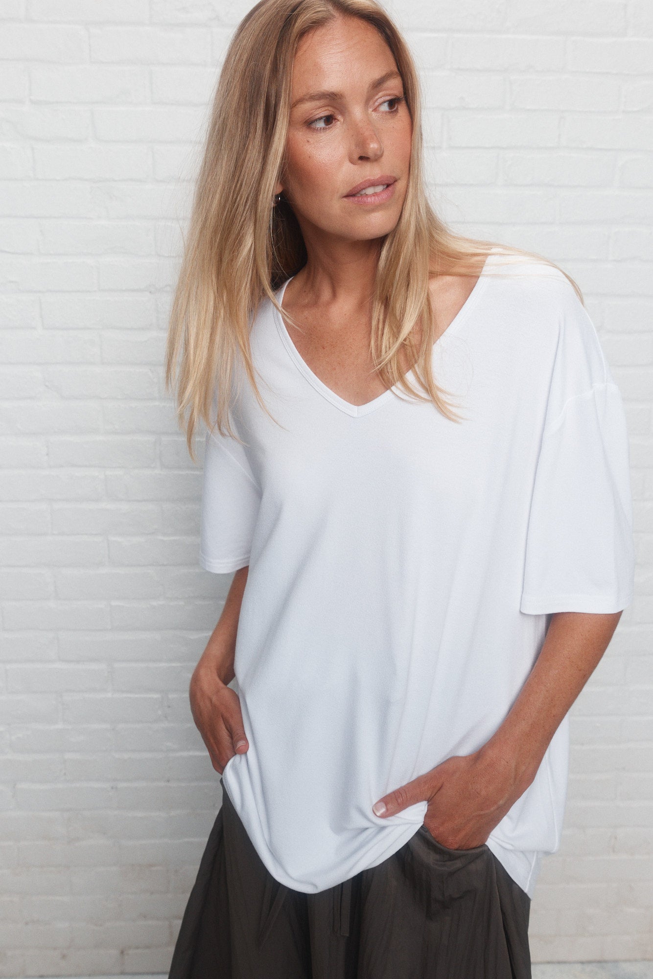 Noemie | White T-shirt
