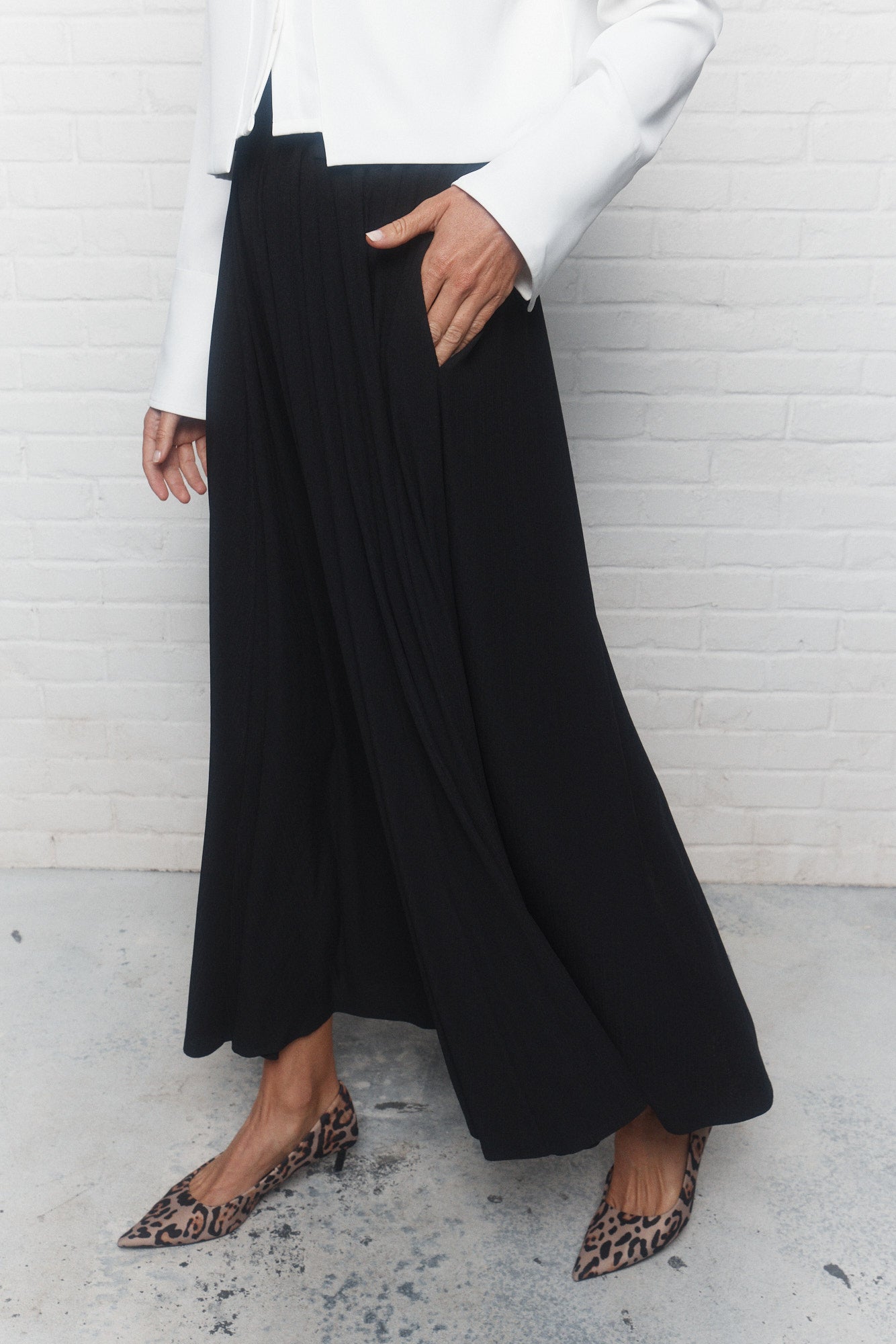 Bestie | Jupe longue noire
