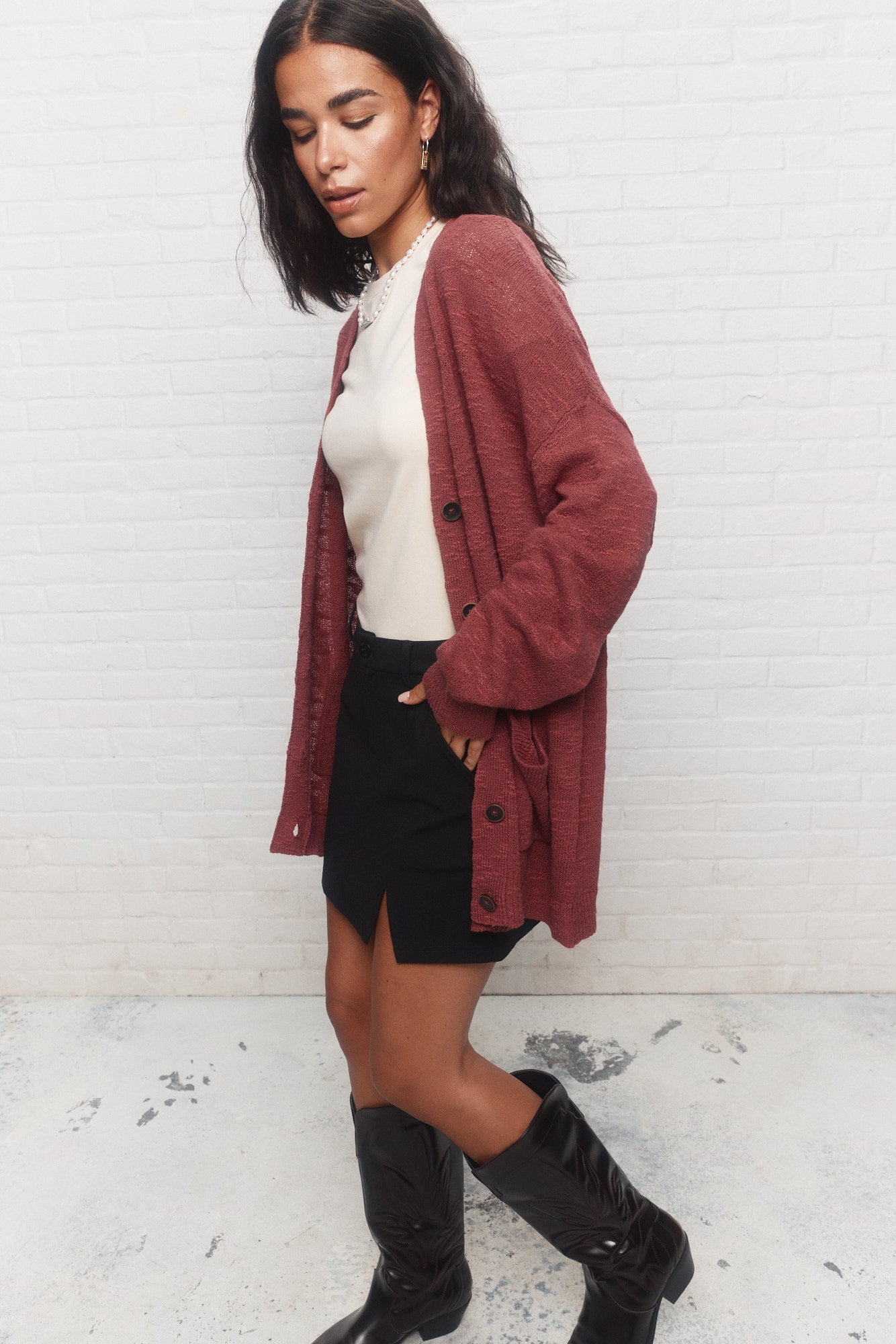 Cardily | Cardigan rouge