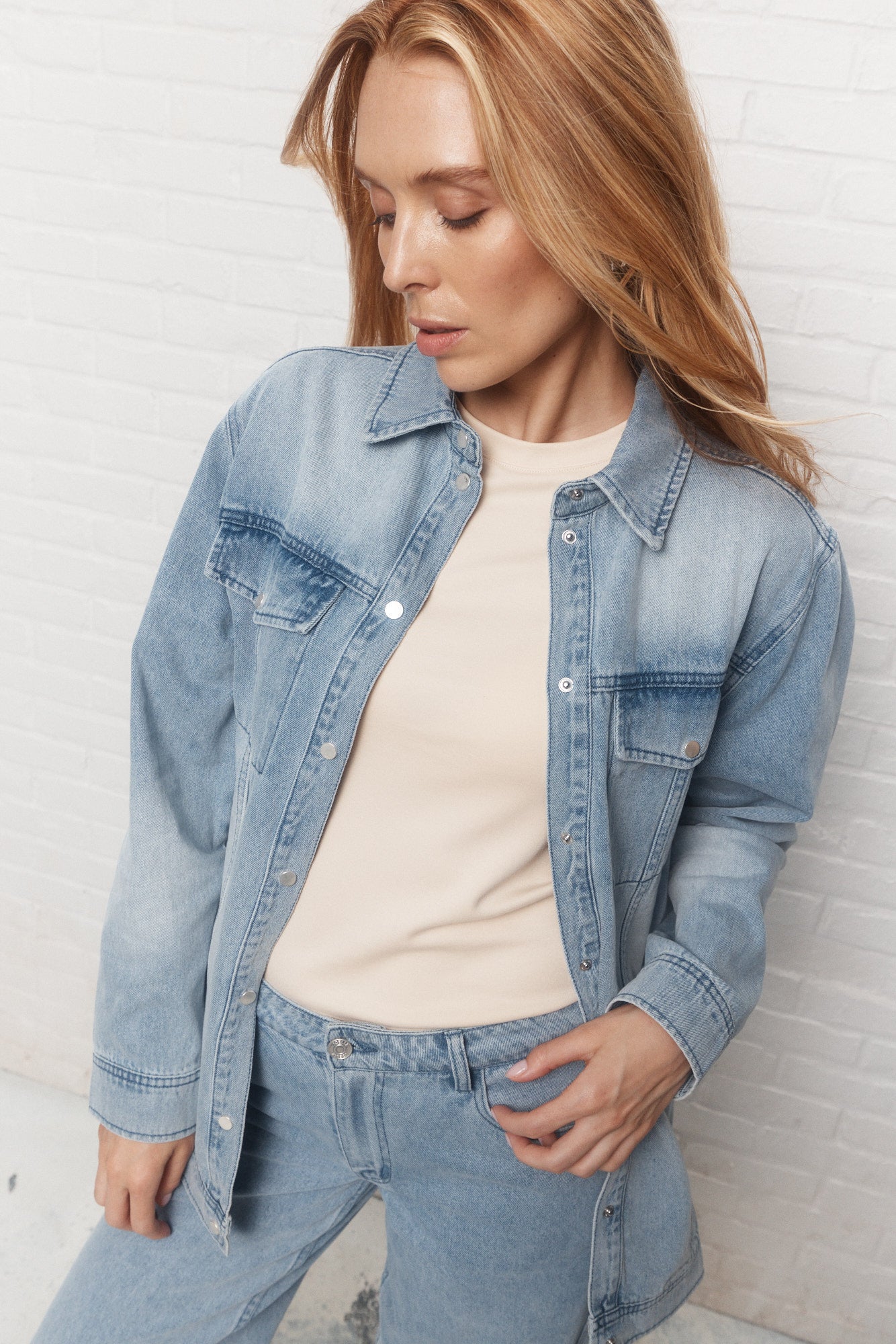Dax | Blue denim overshirt