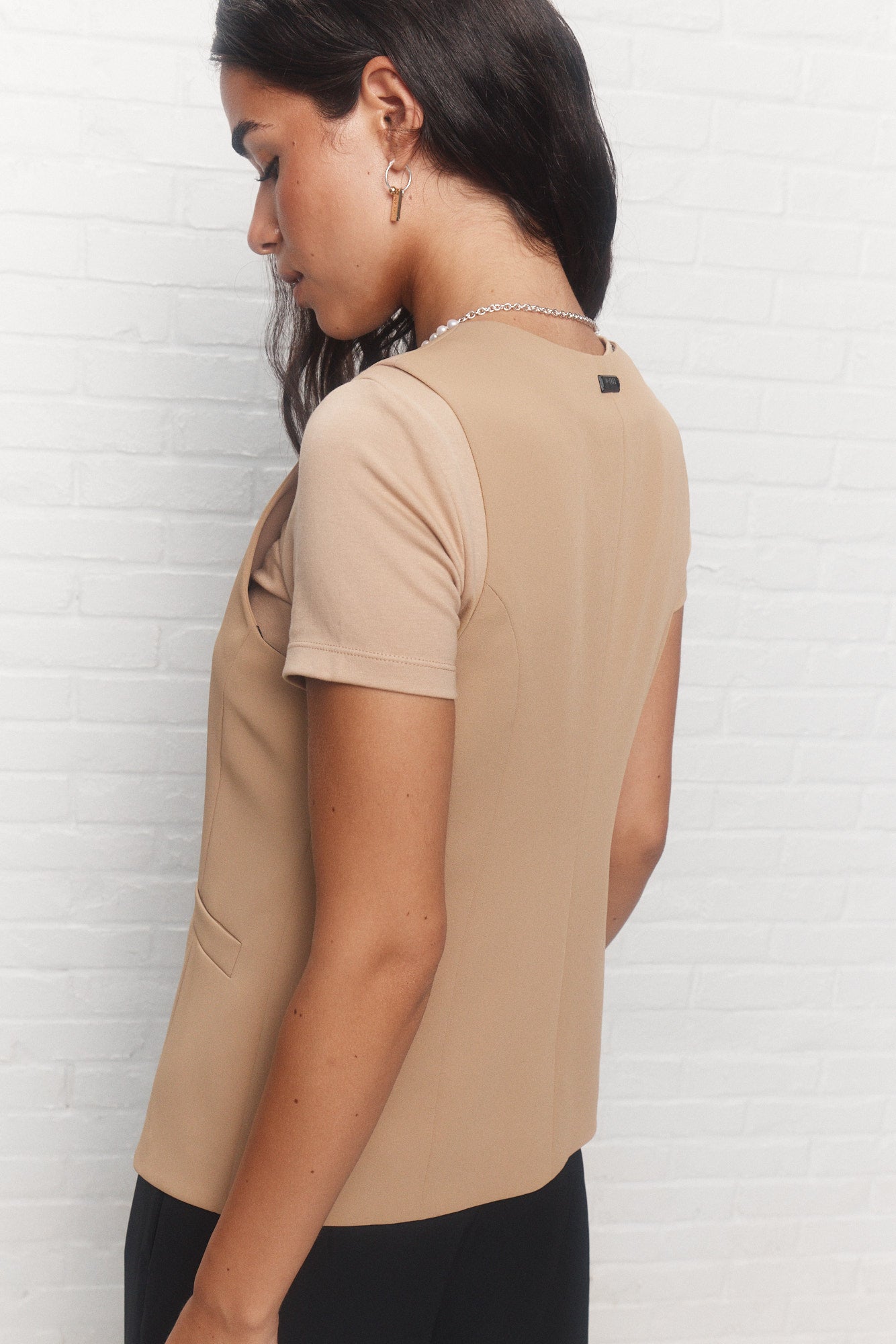 Lou | Gilet beige