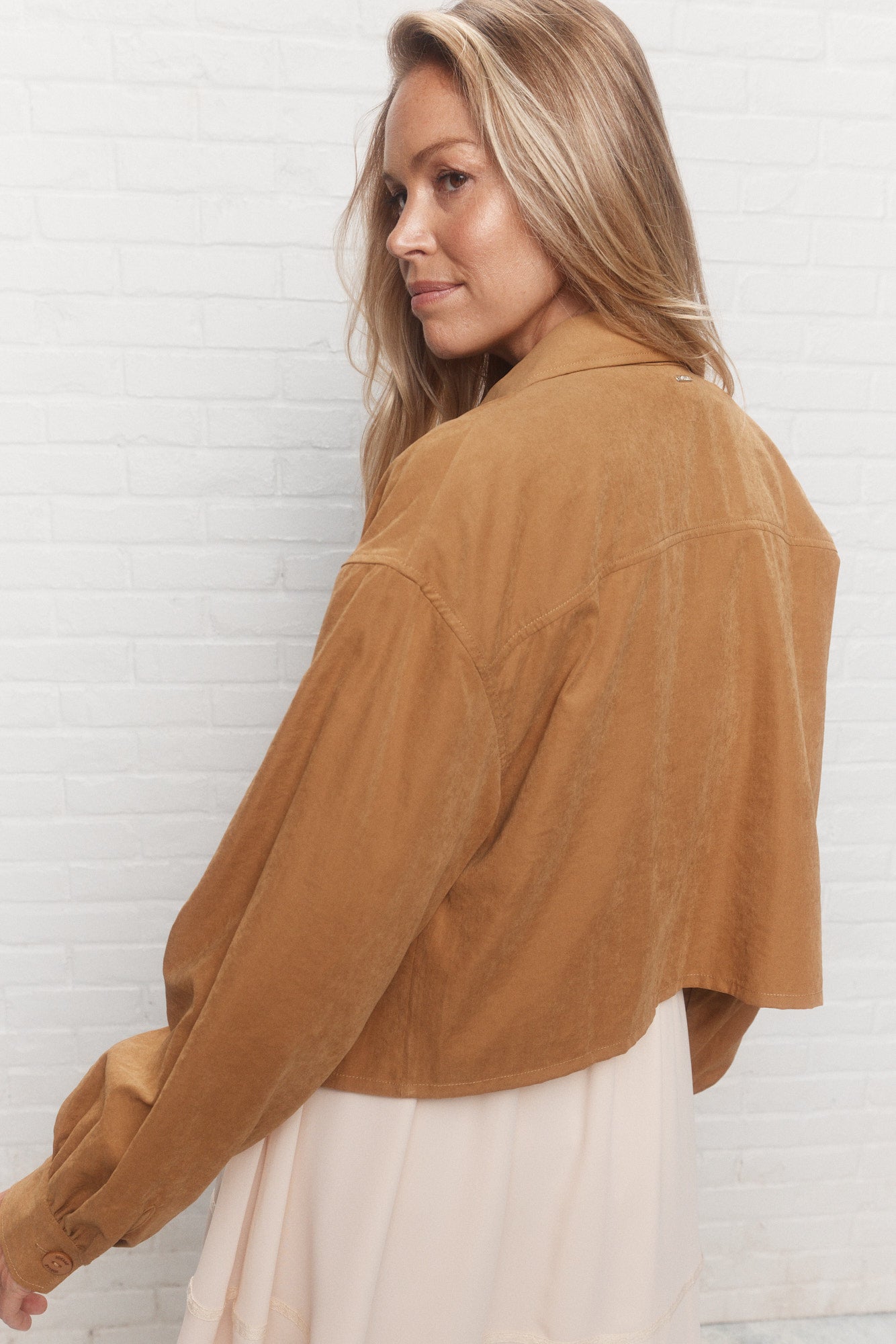 Kenzo | Veste ample courte brune
