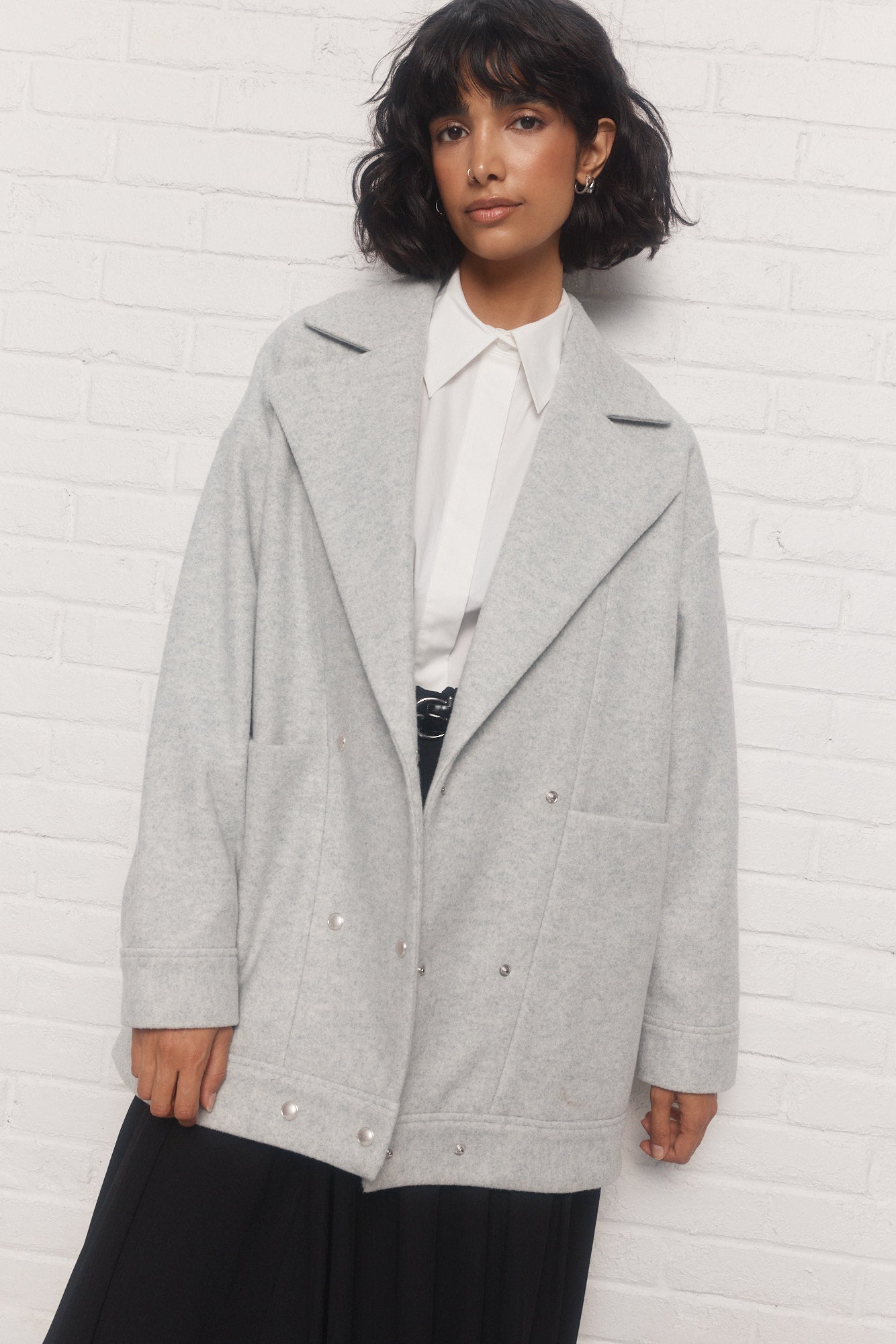 Perez | Manteau gris
