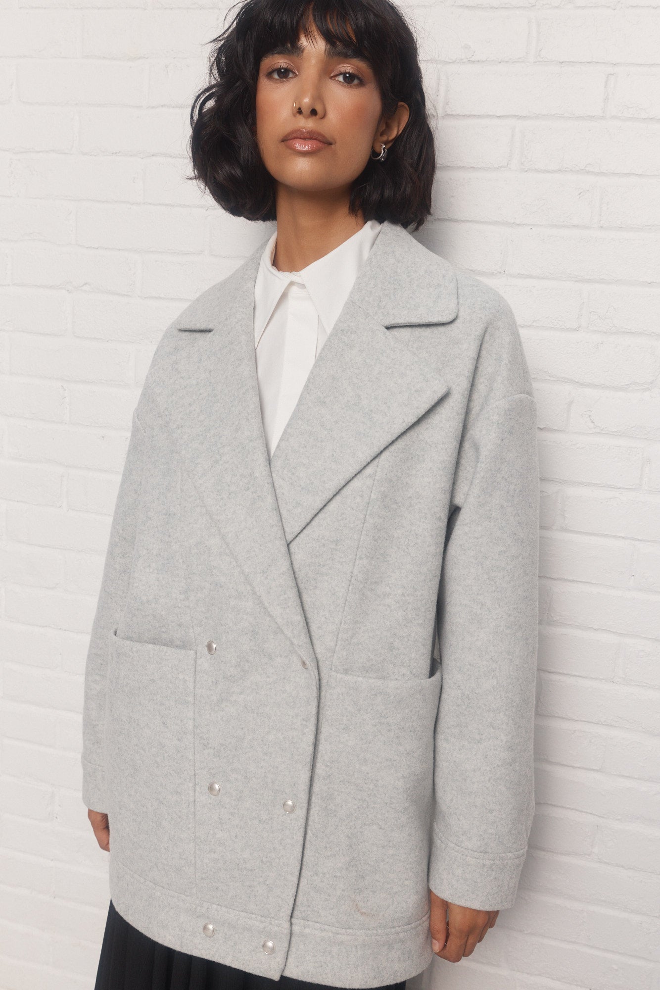 Perez | Manteau gris