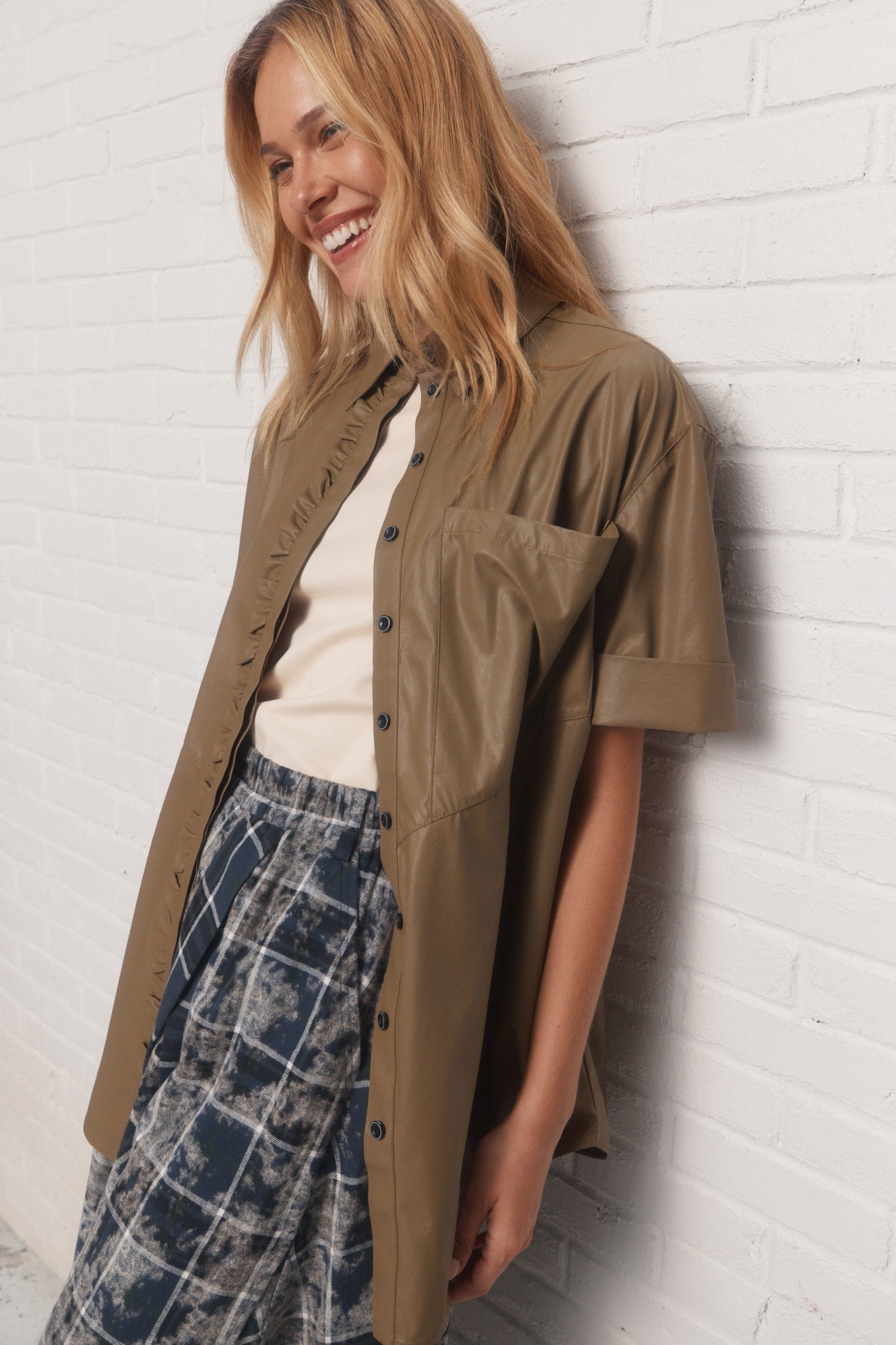 Moxy | Khaki overshirt