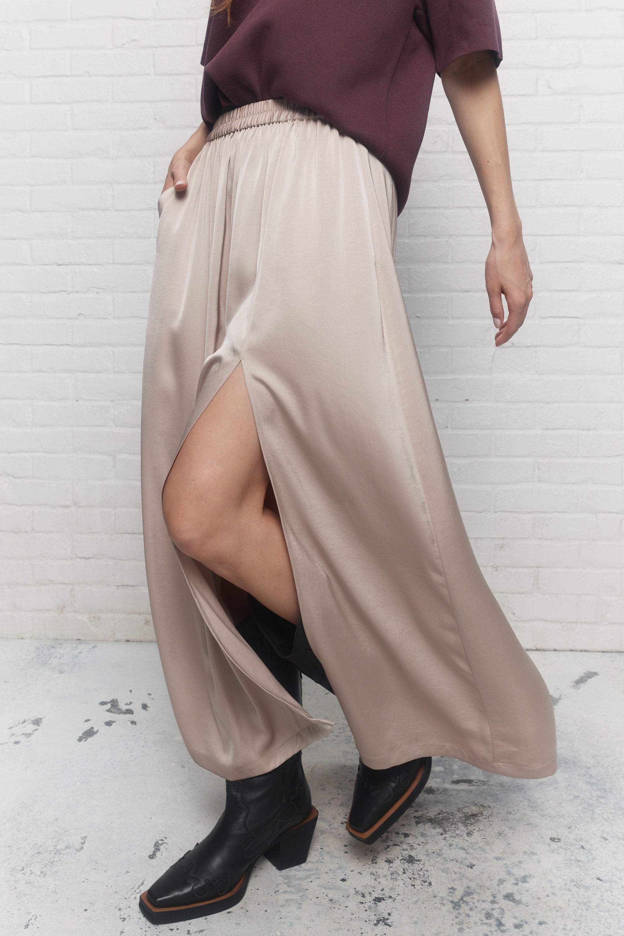 Clery | Jupe beige
