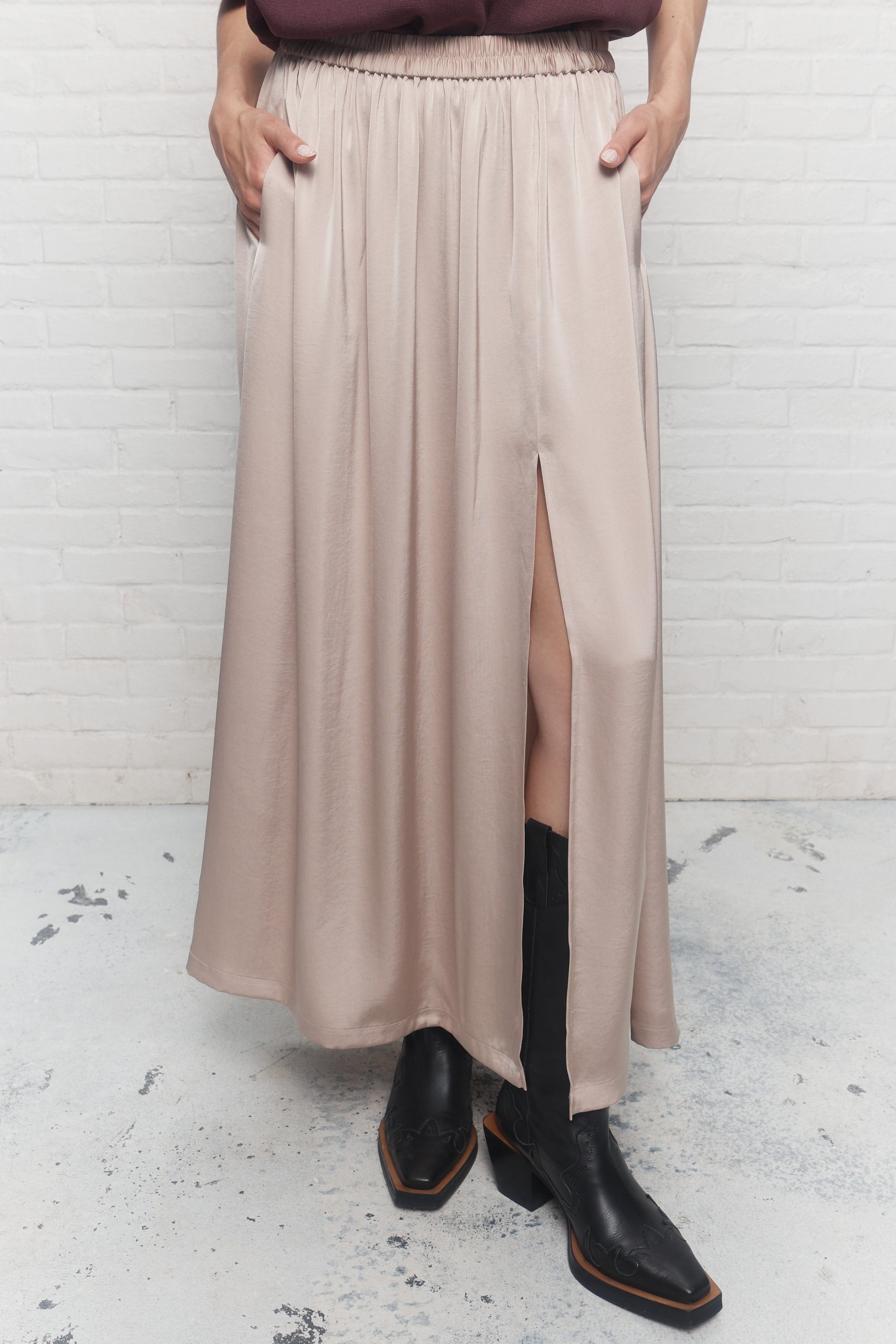 Clery | Jupe beige