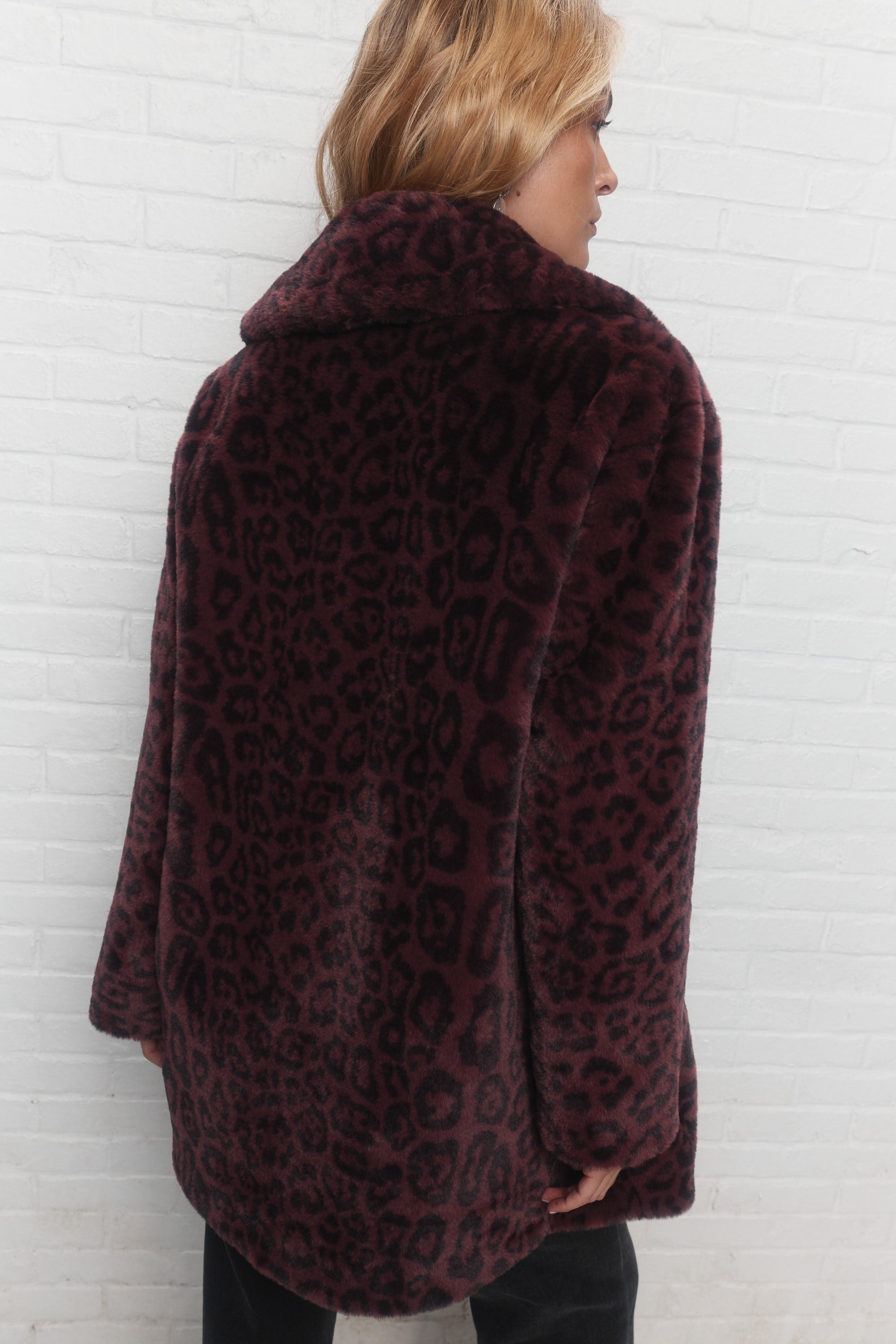 Clarence | Manteau mauve