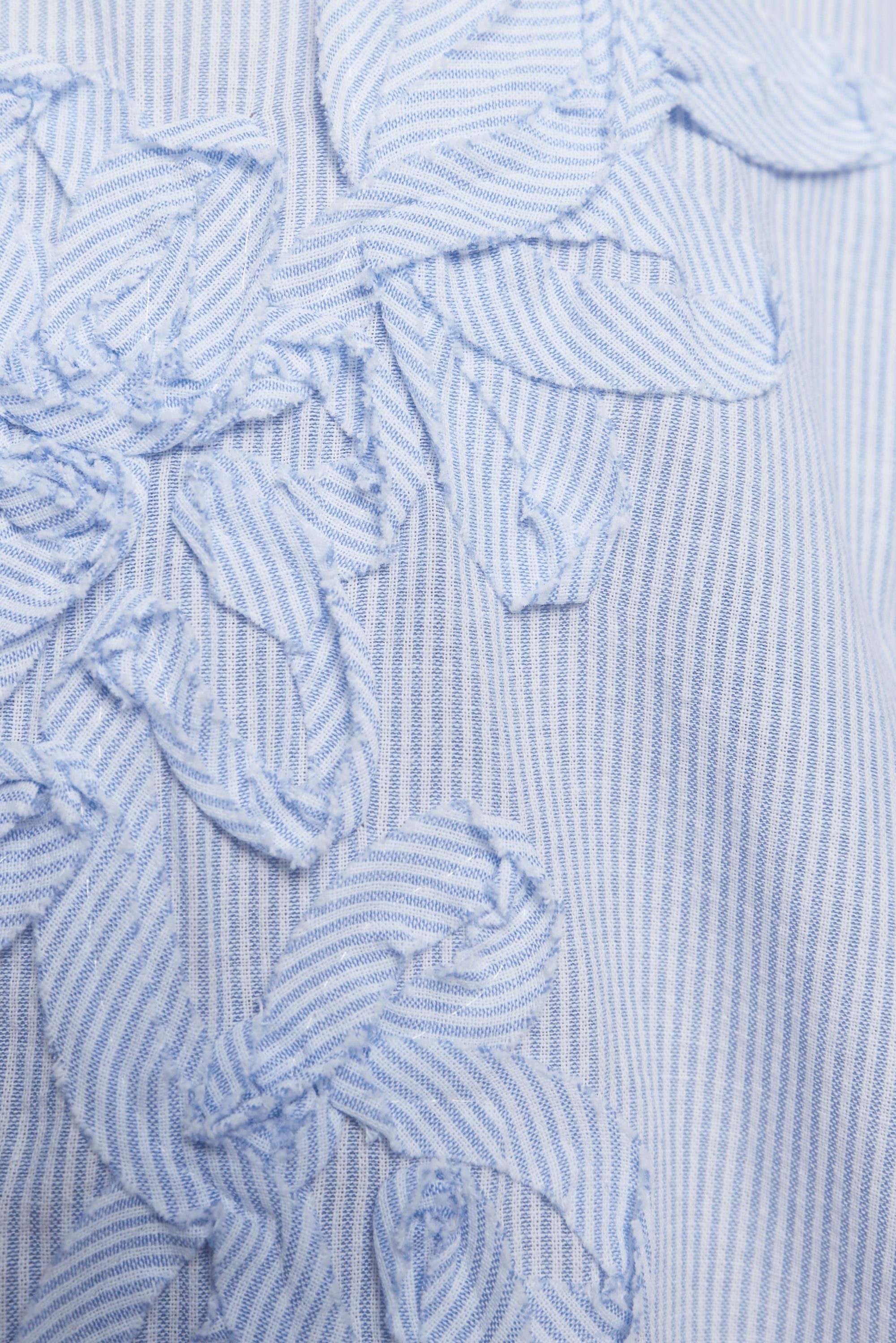 Ingrid | Chemise bleue à rayures