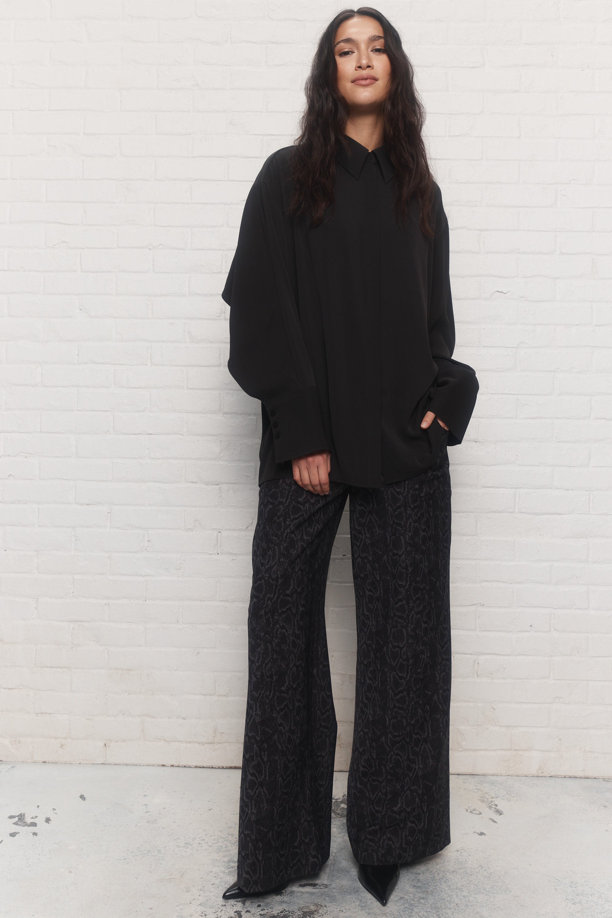 Fary | Chemise noire