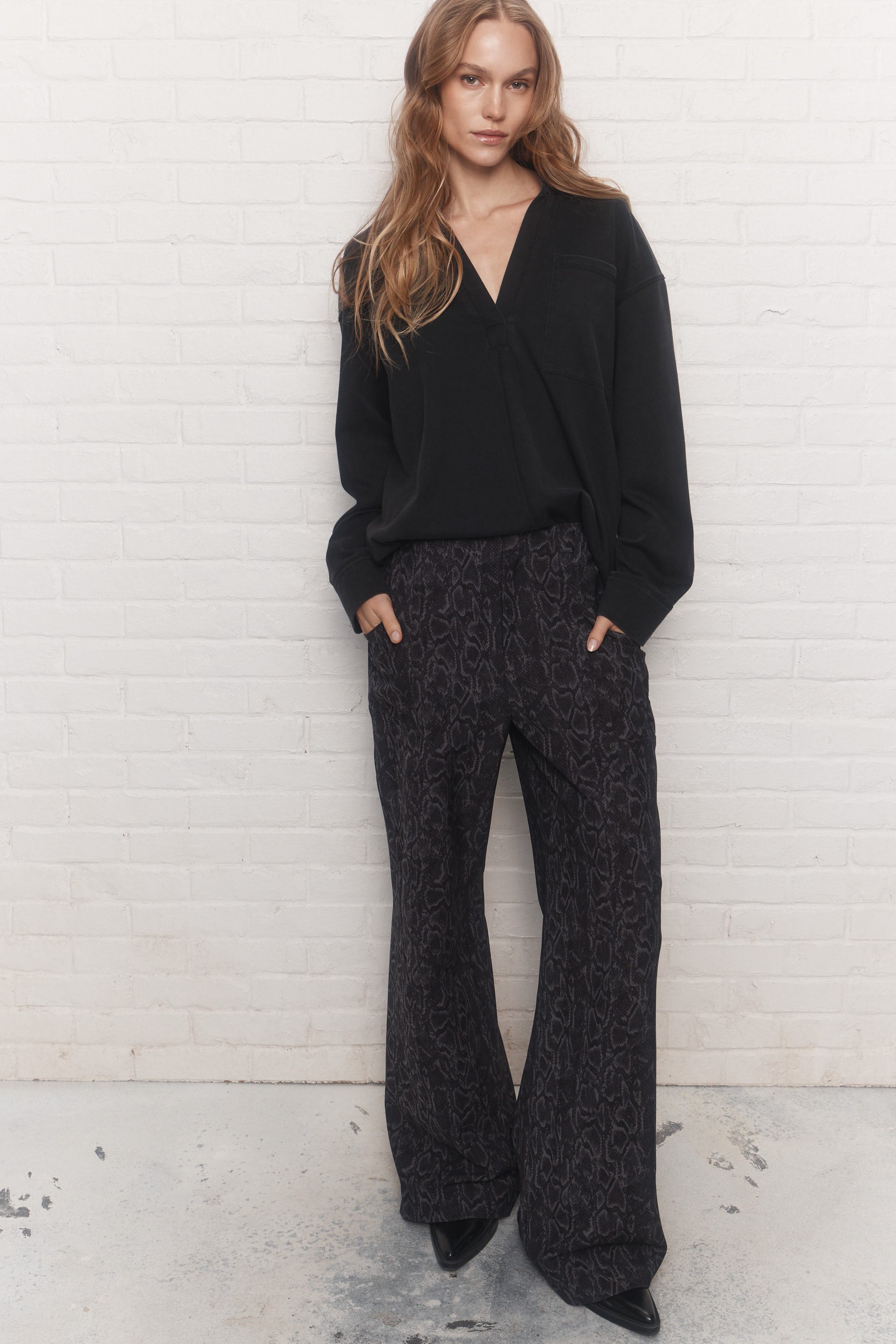 Griva | Pantalon noir
