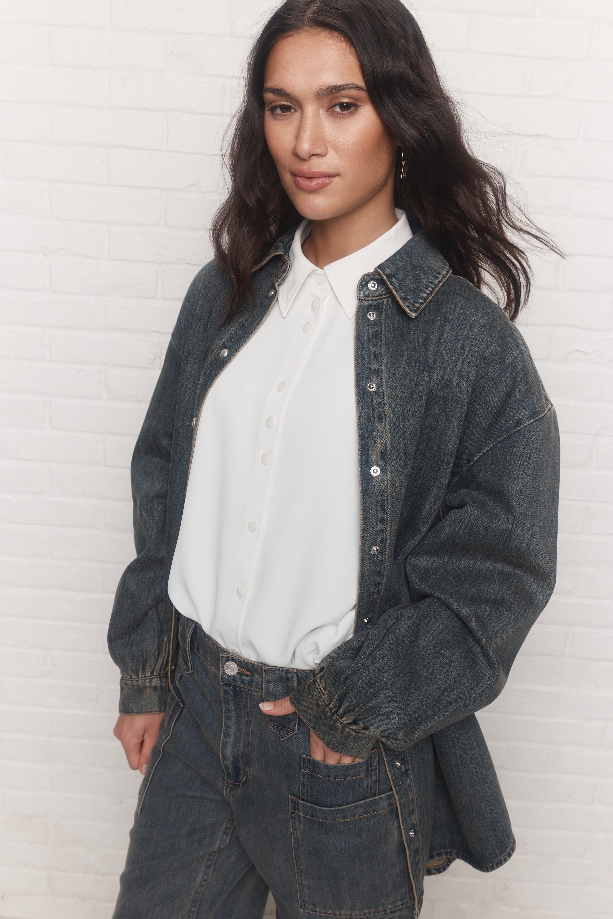 Leon | Surchemise bleue