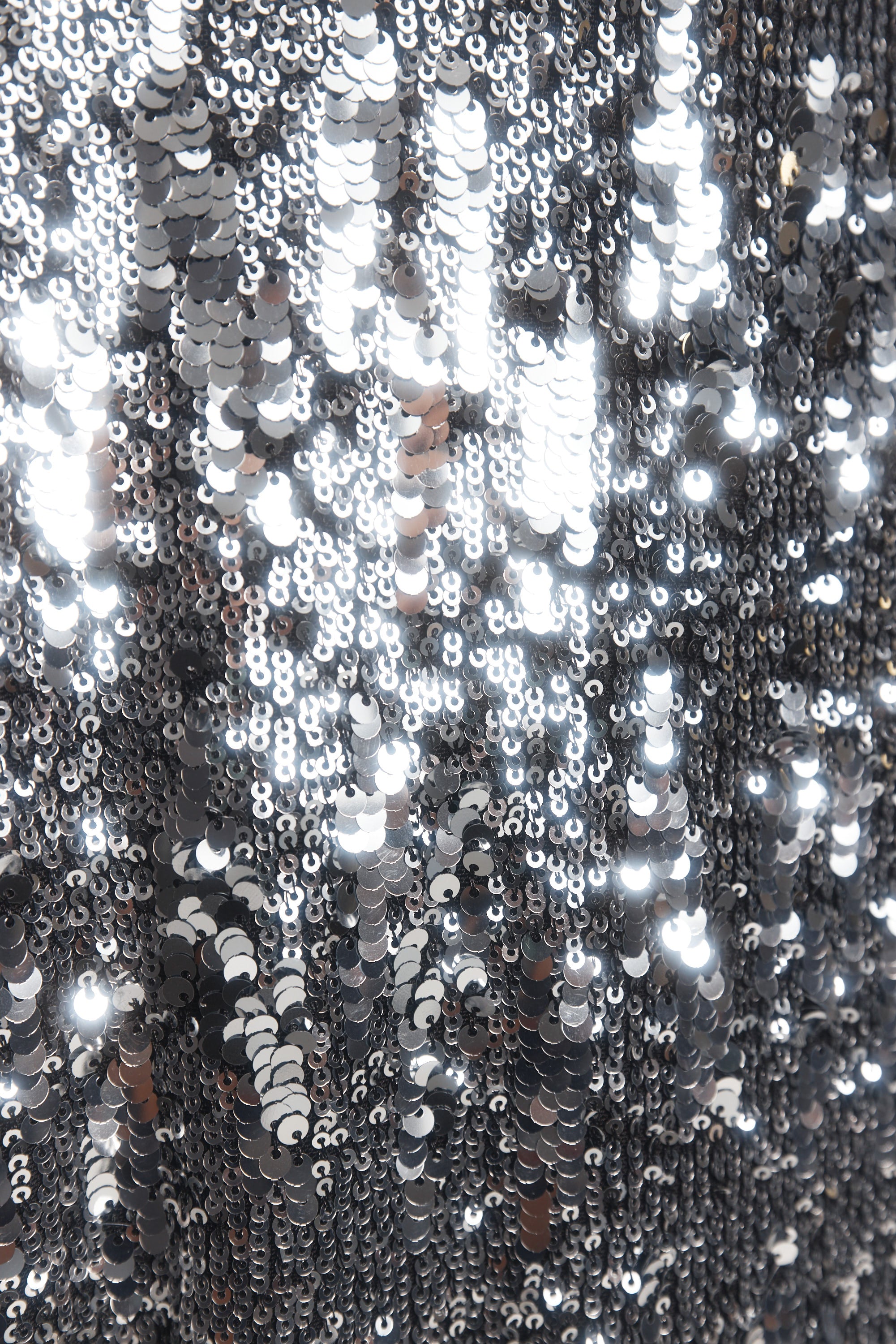 Abigael | Robe T-shirt argentée