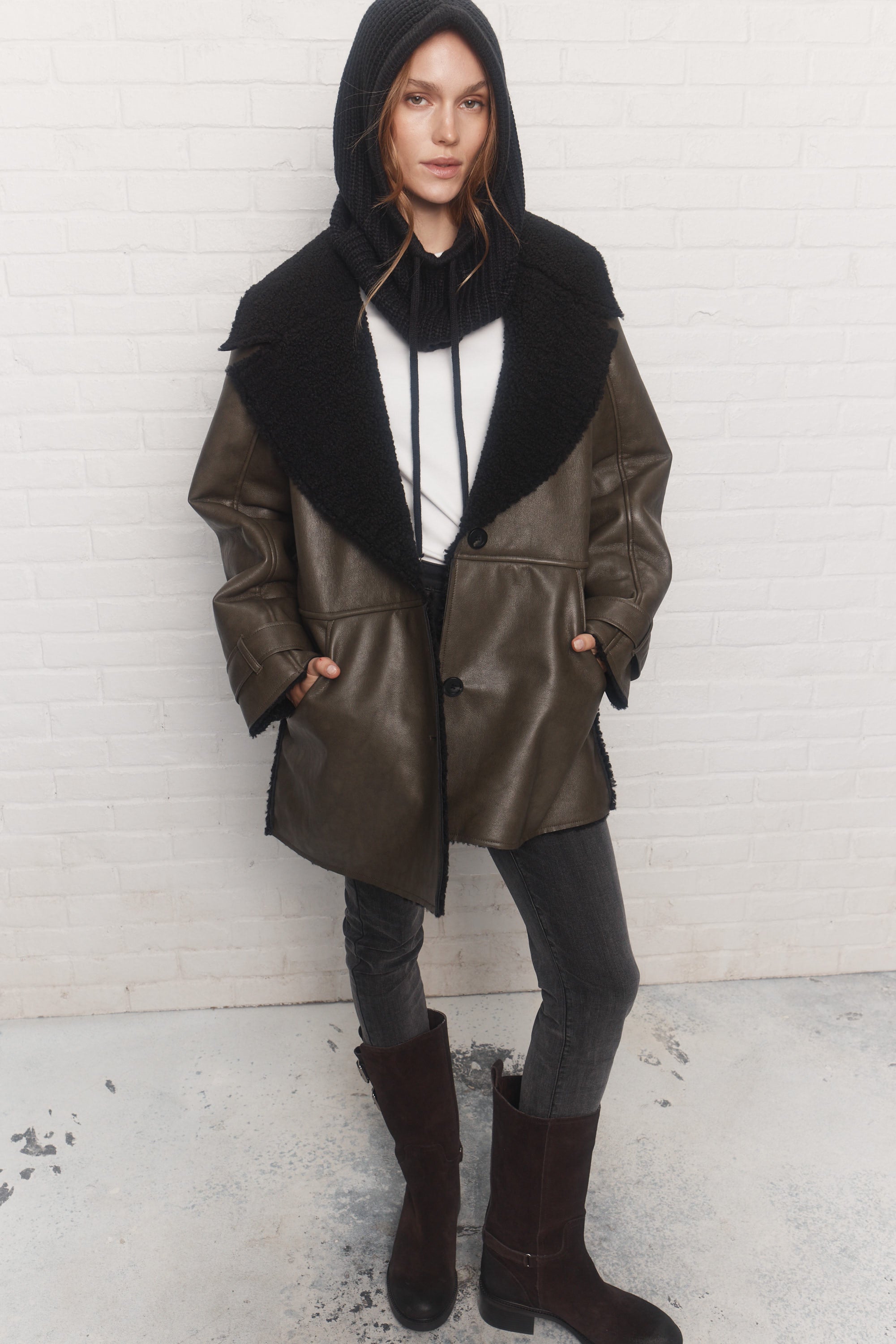 Effie | Cagoule noire