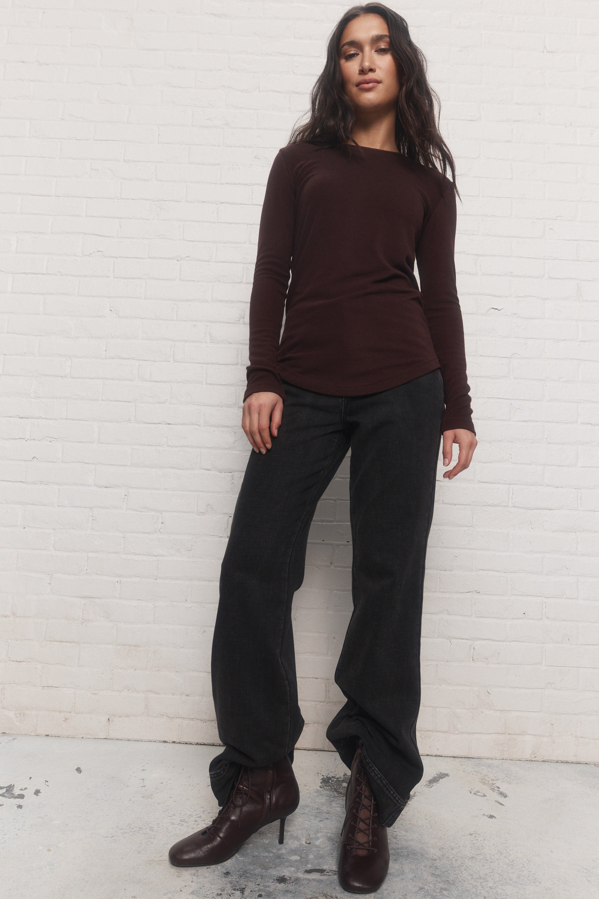 Jackson | Chandail brun