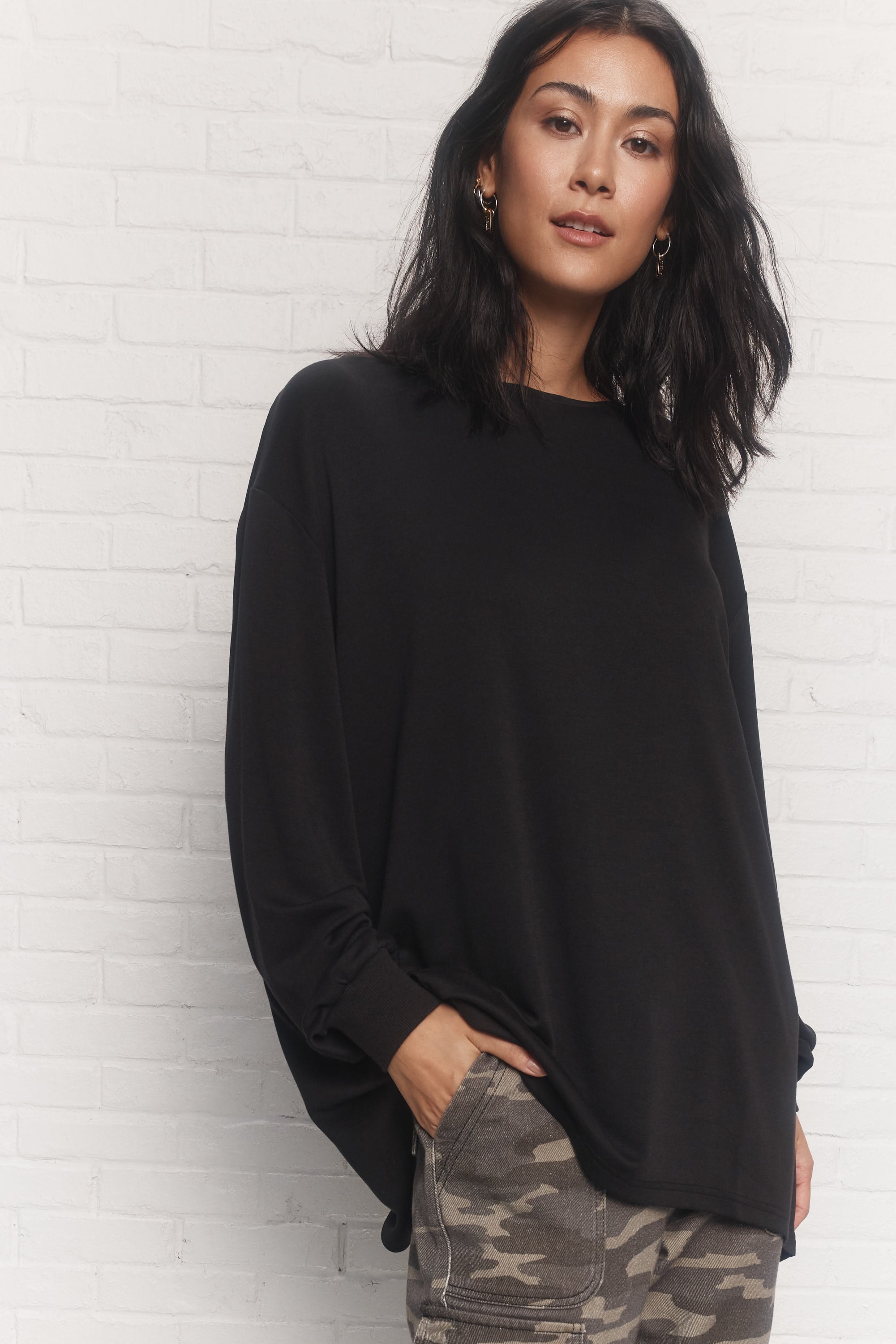 Thella | Chandail noir