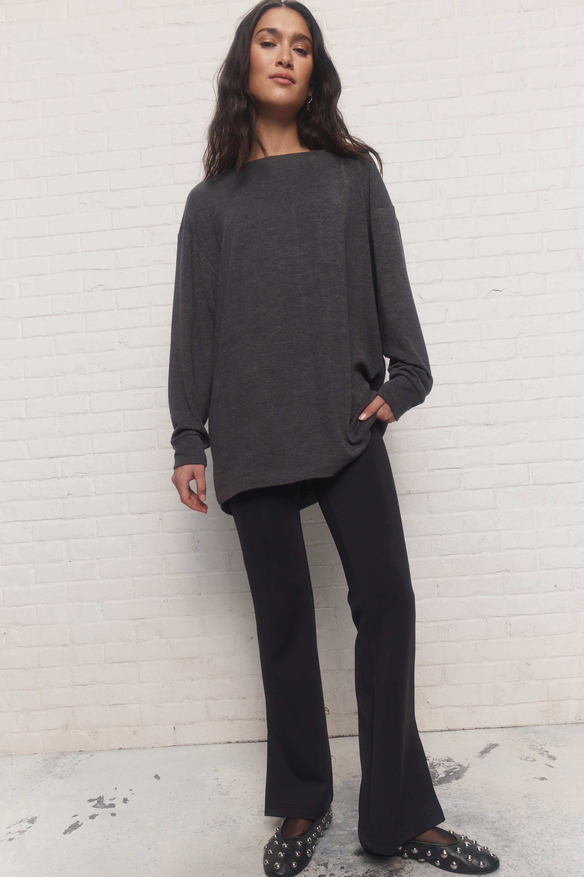 Reese | Chandail gris