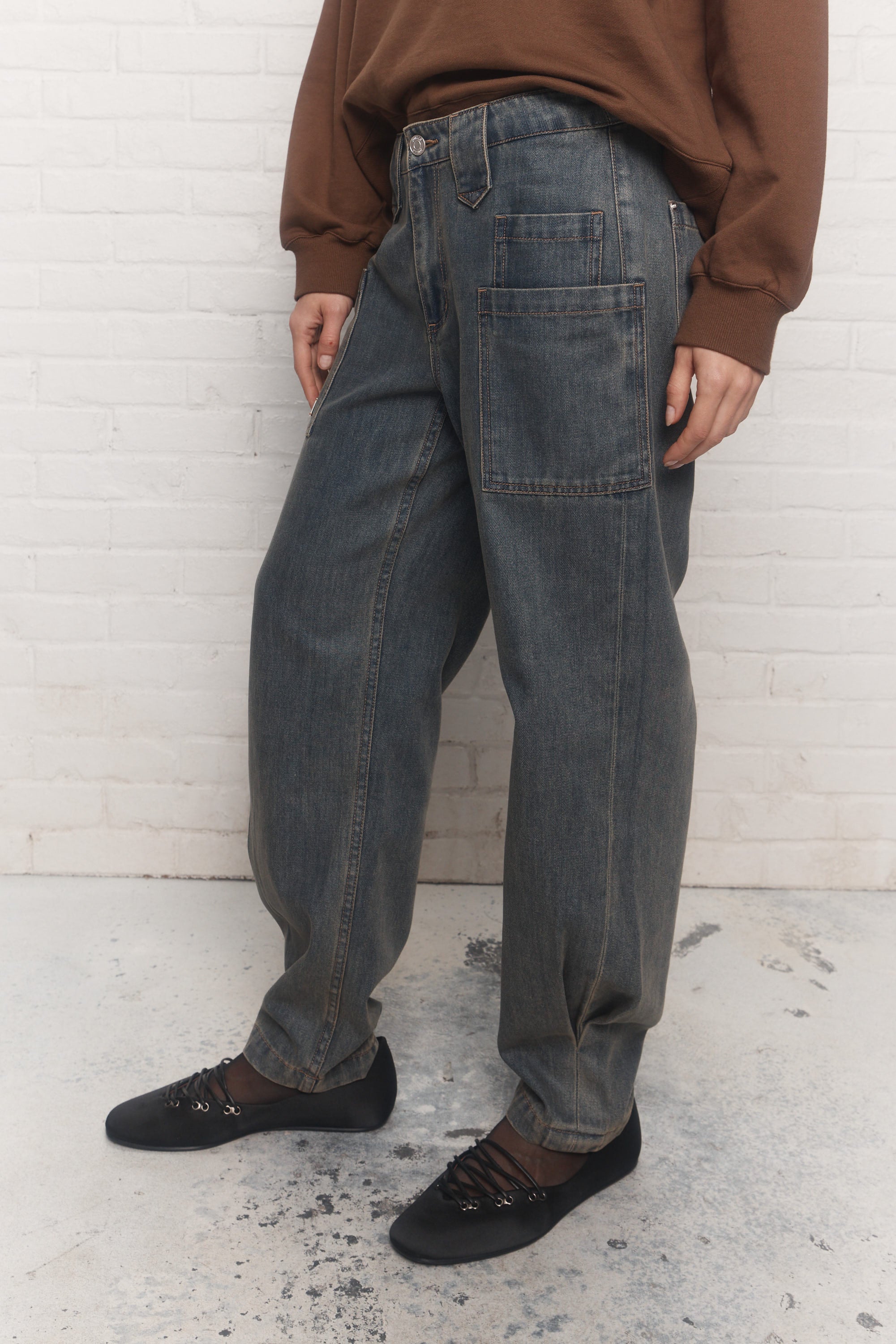 Dalita | Jean bleu délavé