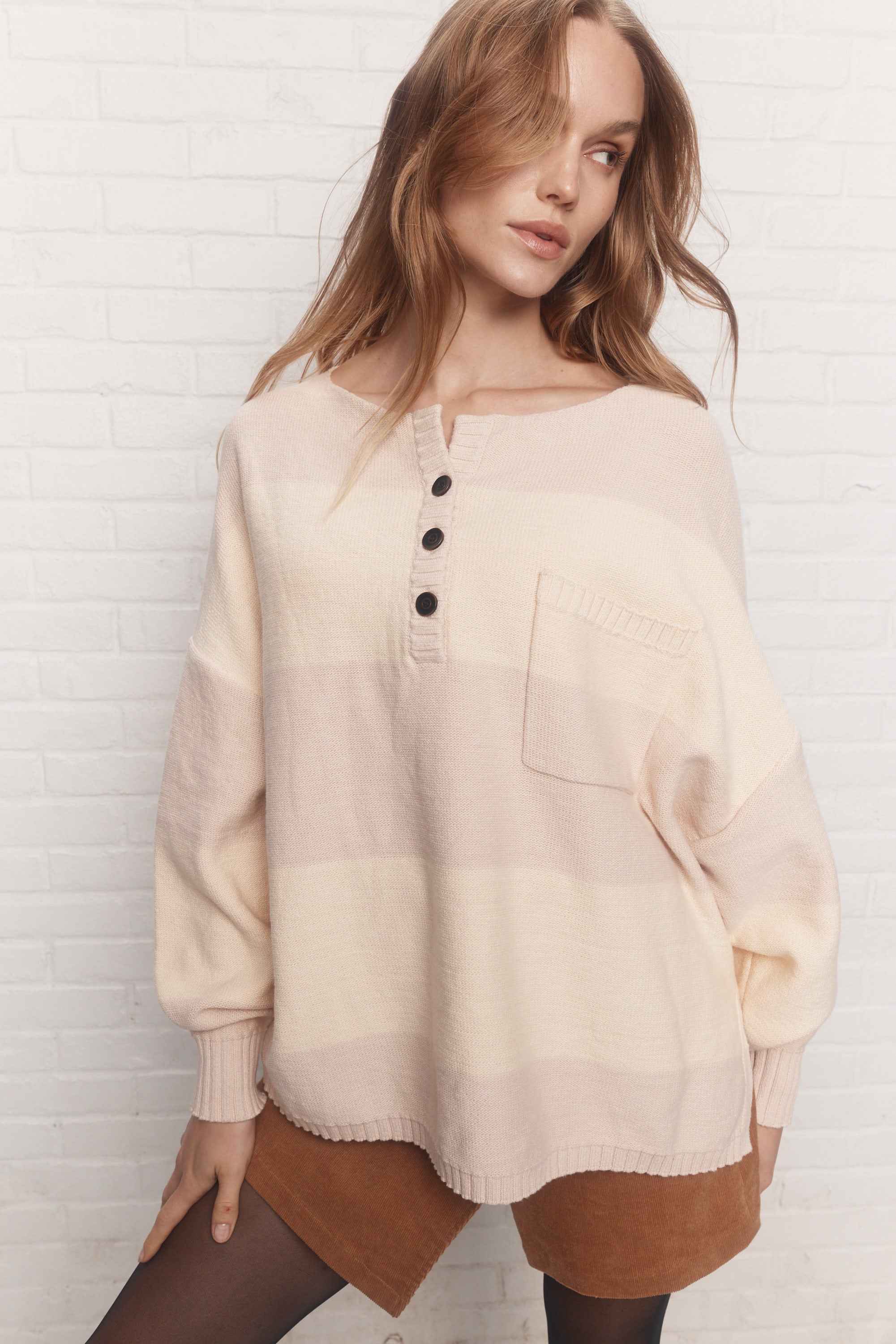 Helga | Chandail beige