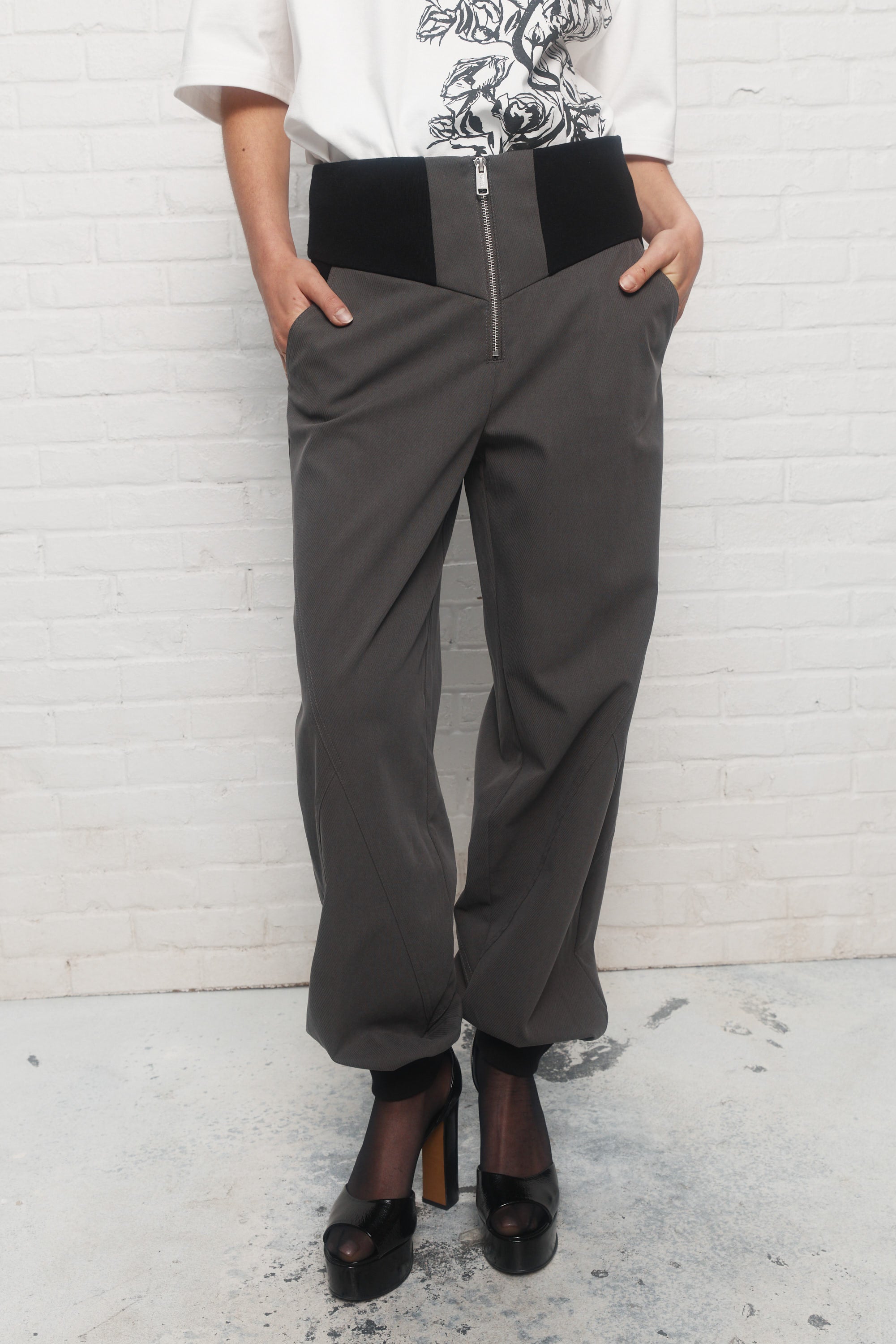 Oksana | Pantalon gris