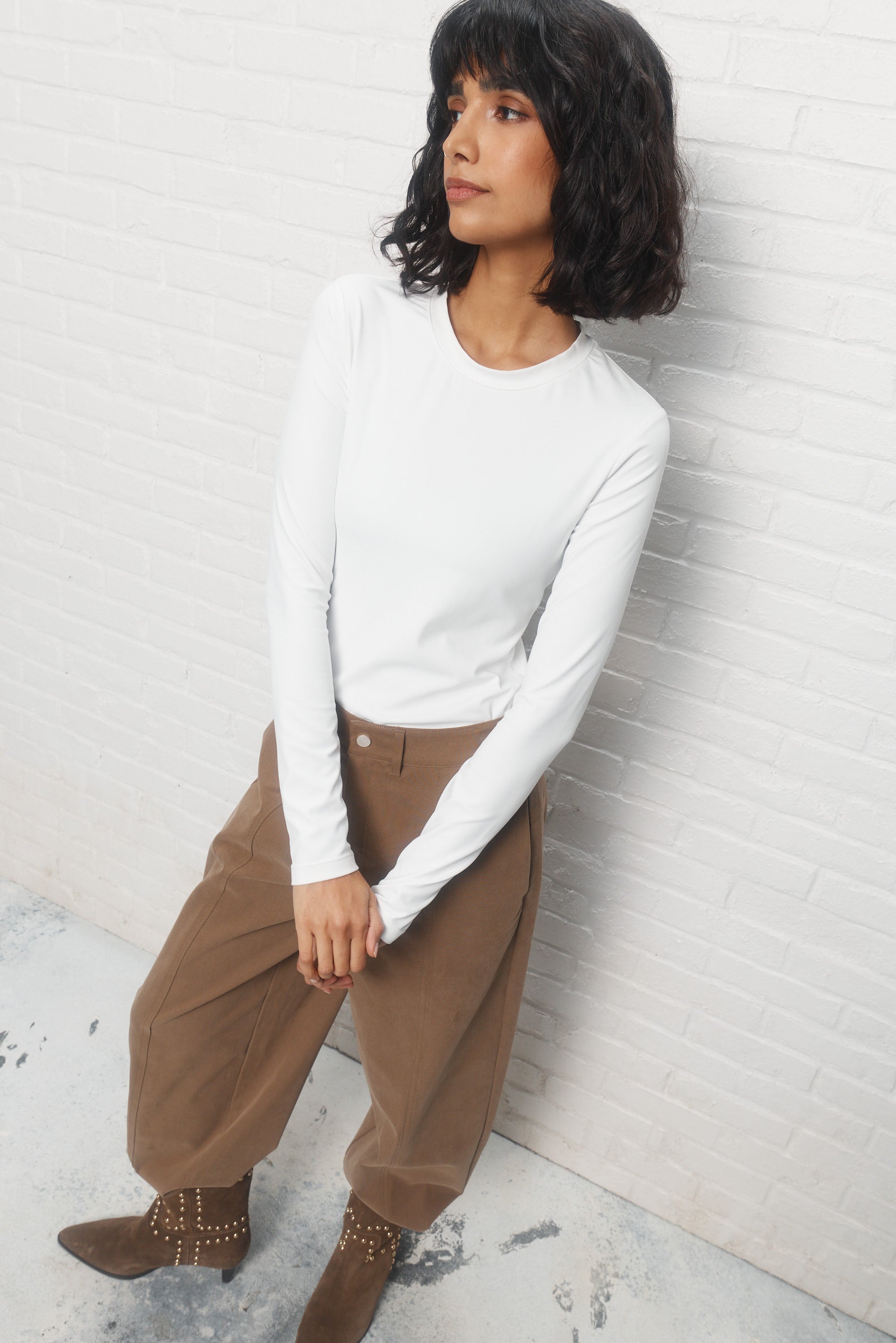 Brigitte | Chandail blanc