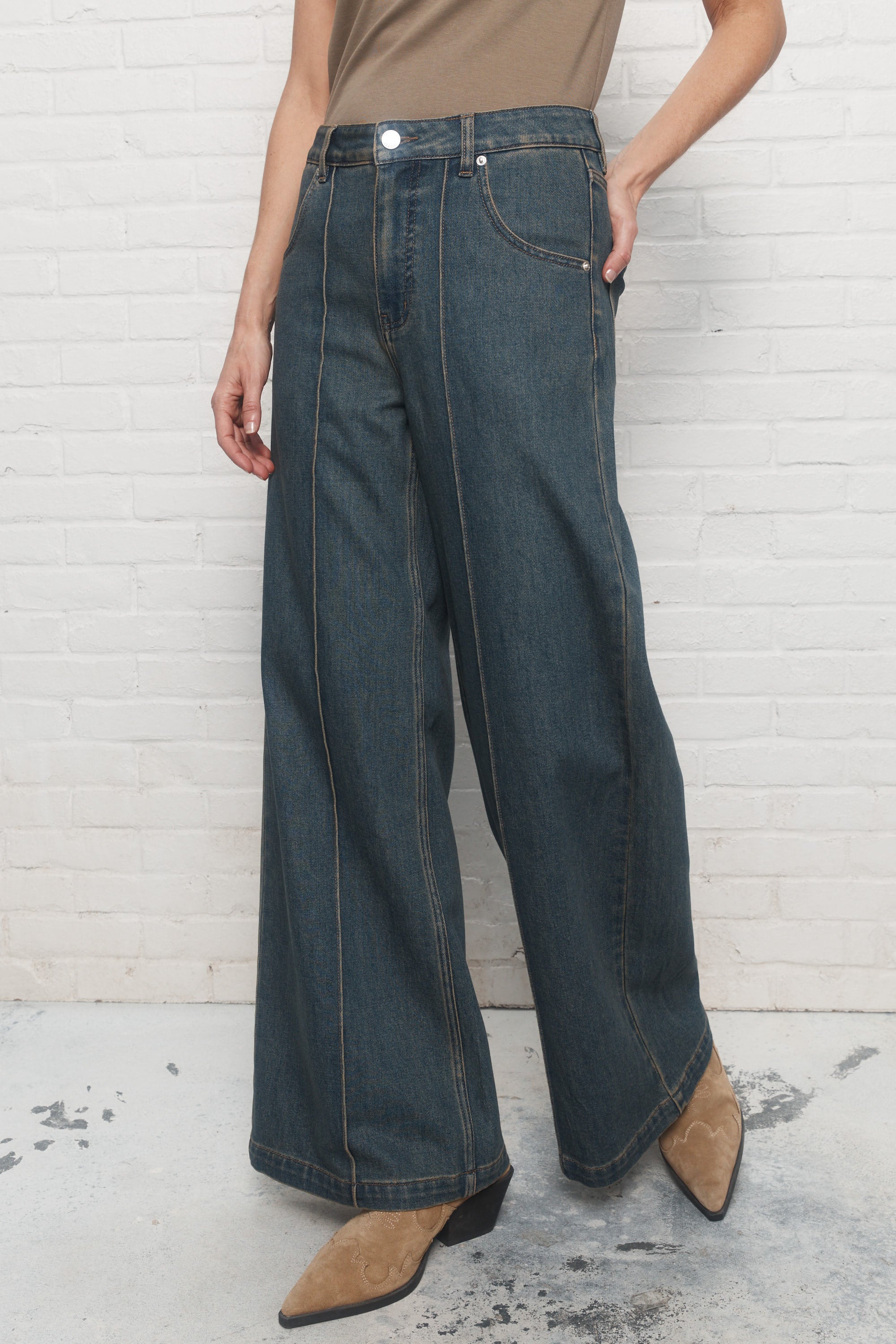 Florence | Jean bleu