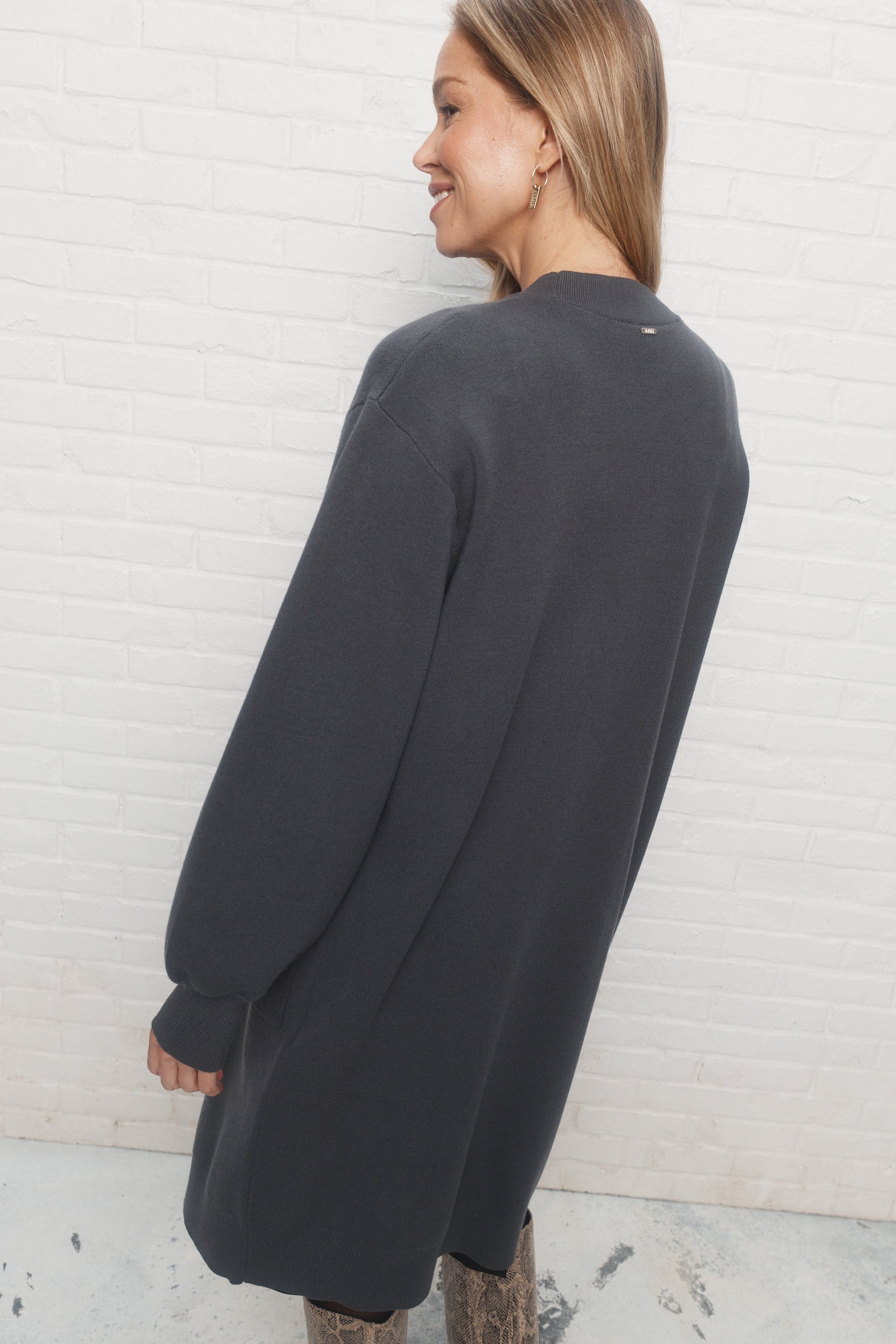 Gladys | Grey cardigan